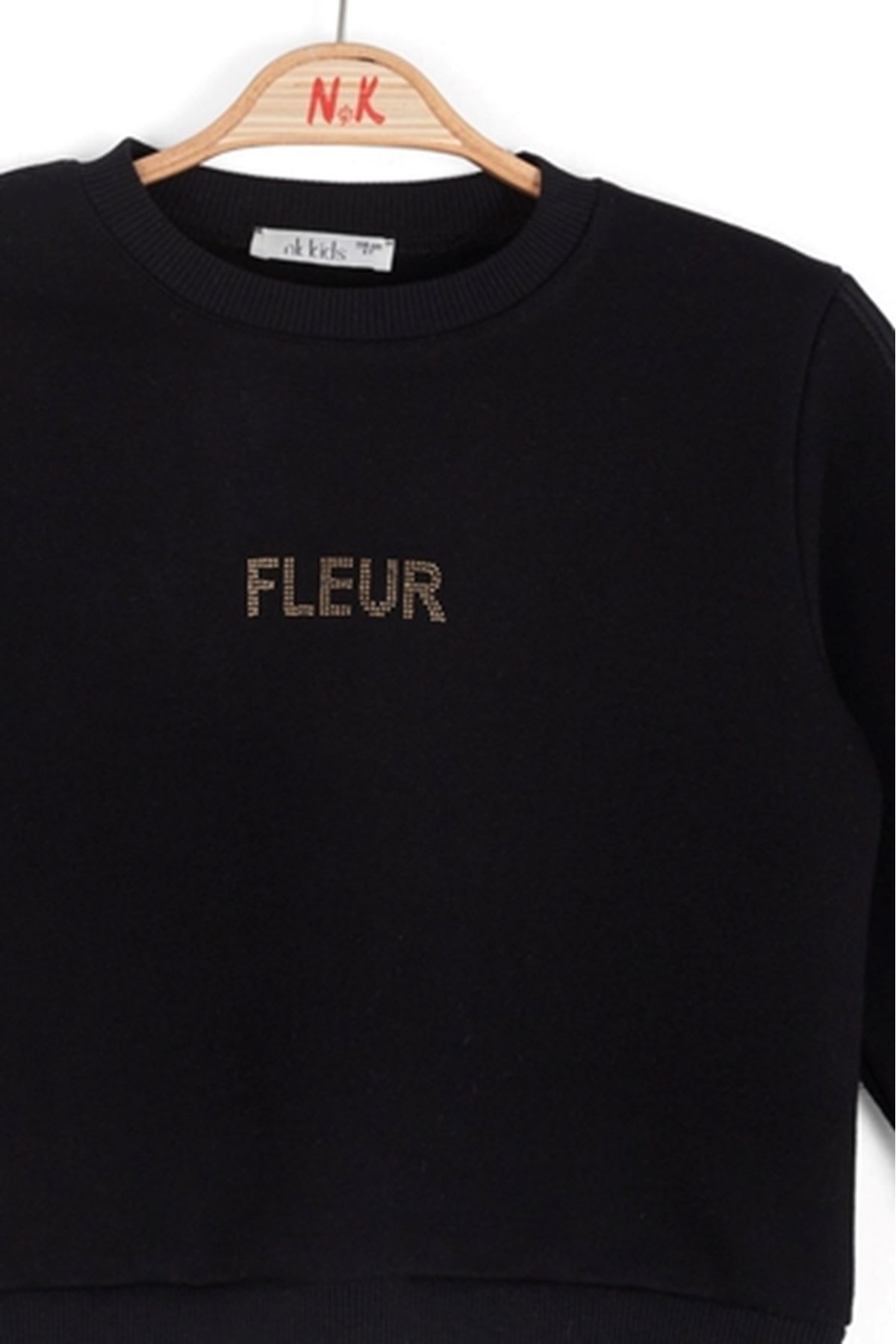 NK Kids 39529 FLEUR SWEAT 4/8 SİYAH