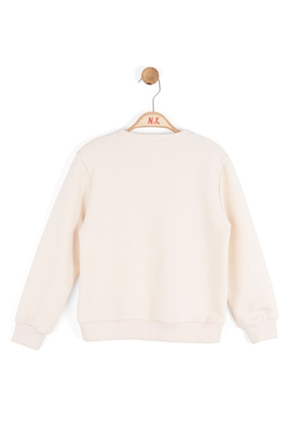 NK Kids 39511 KELEBEK İŞLEMELİ SWEAT 4/8 EKRU
