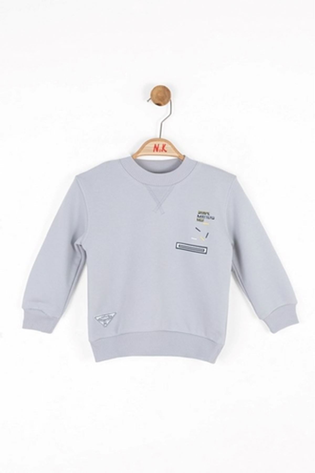 NK Kids 47610 MOST SWEAT 1/4 GRİ