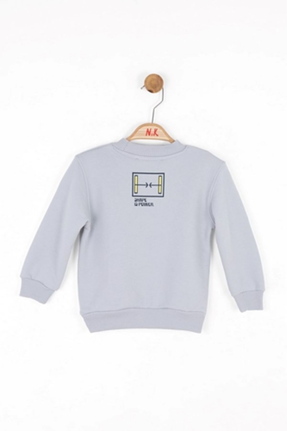 NK Kids 47610 MOST SWEAT 1/4 GRİ