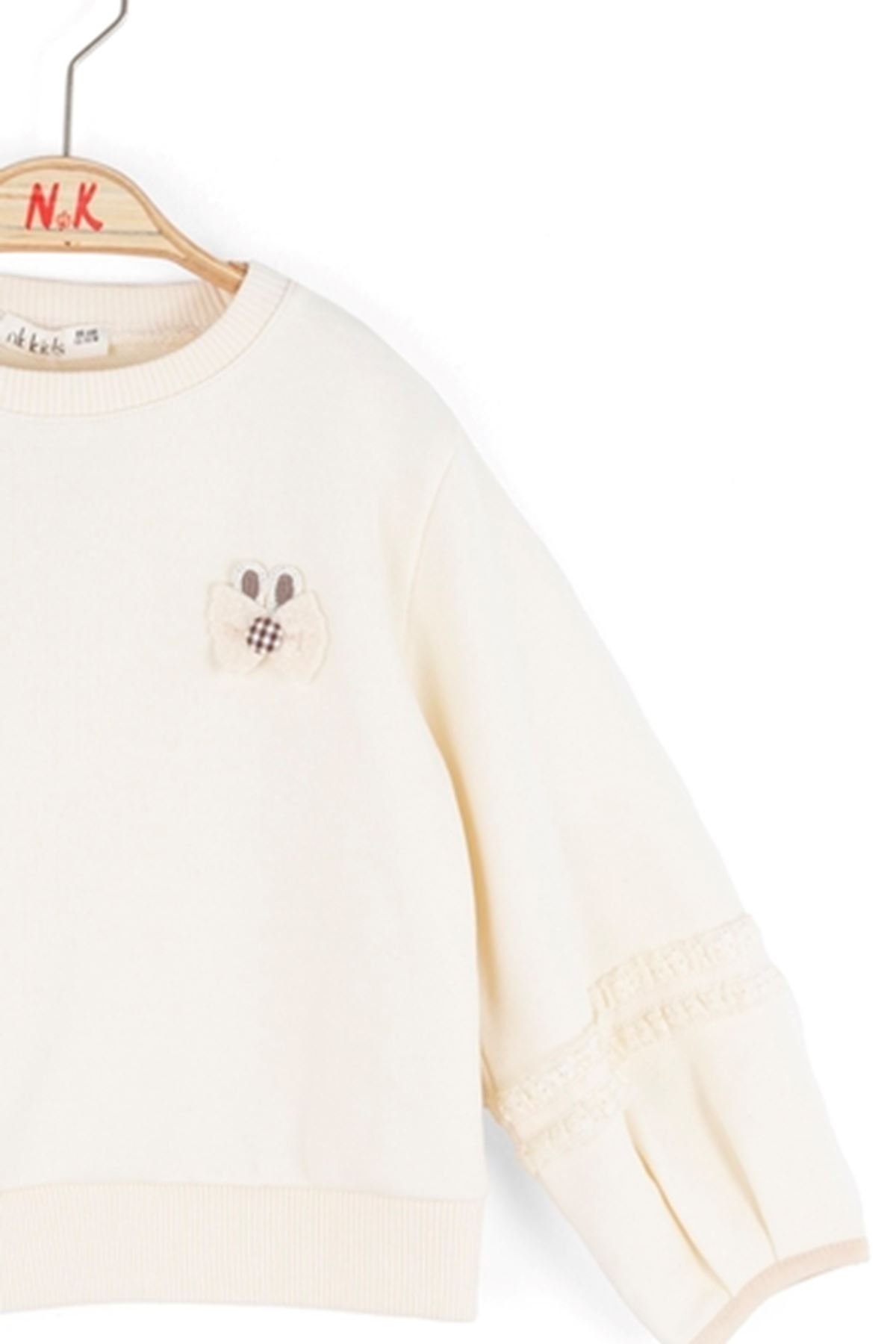 NK Kids 39603 RABBIT SWEAT 1/4 Ekru