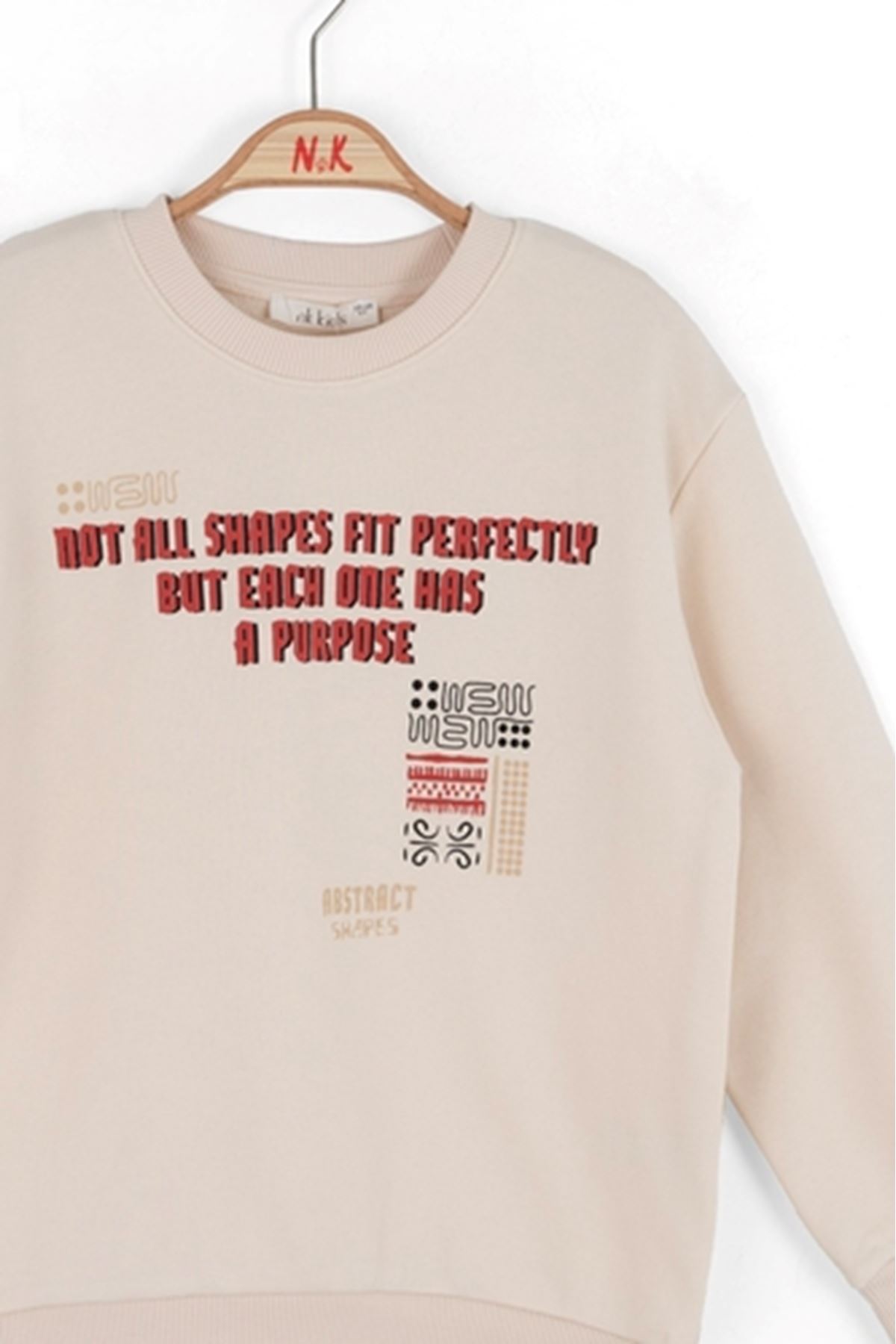 NK Kids 49503 REFLECT SWEAT 4/8 KREM