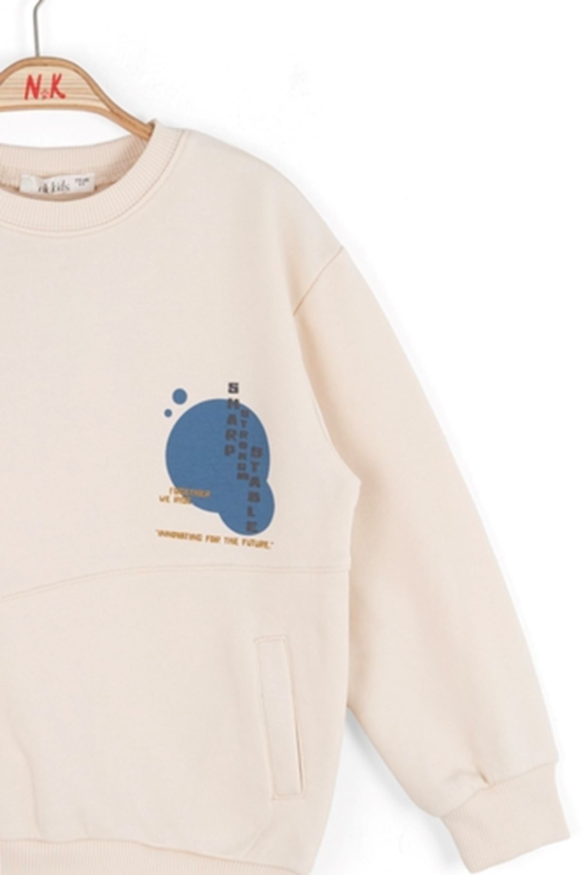 NK Kids 49509 TOGETHER SWEAT KREM 4/8