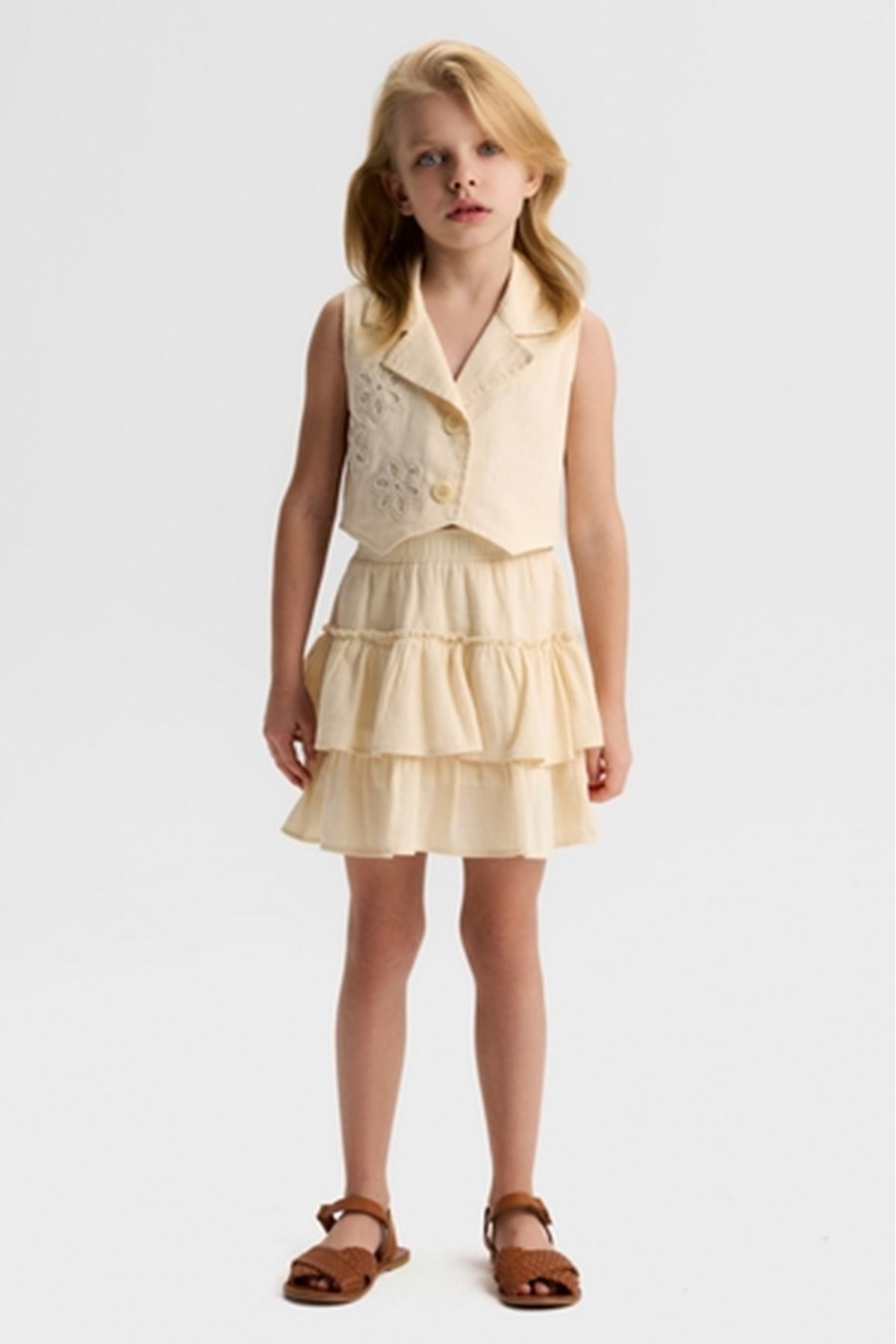 NK Kids 11502 COOKIE TAKIM 4/8 Krem/Cream