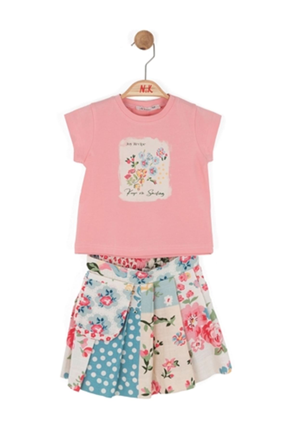 NK Kids 11601 LIFE TAKIM 1/4 Pembe-Mavi