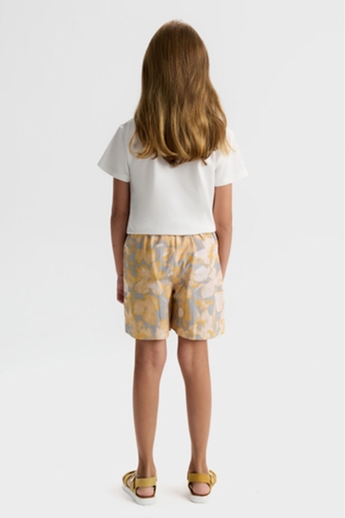 NK Kids 31312 BAHAR T-SHIRT 8/14 Sarı