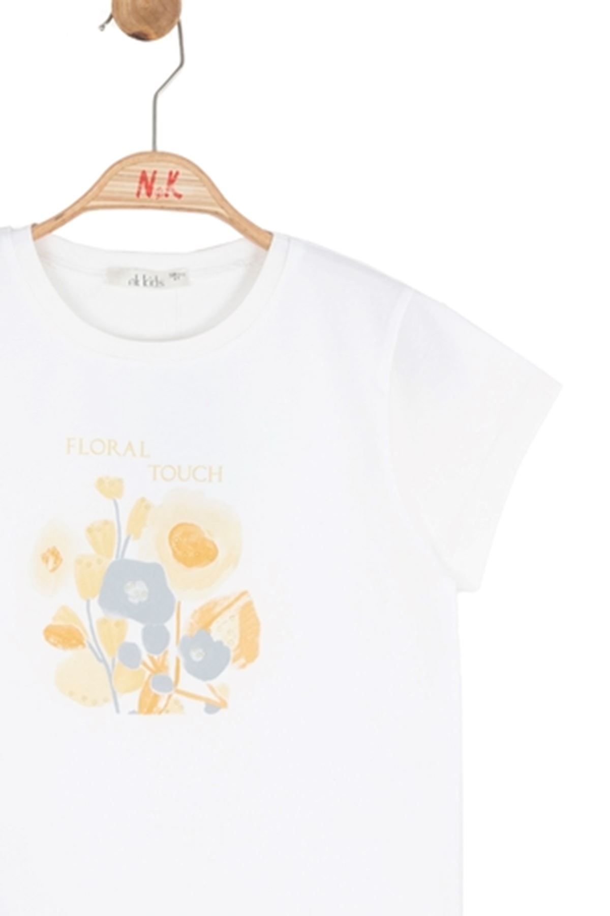 NK Kids 31312 BAHAR T-SHIRT 8/14 Sarı
