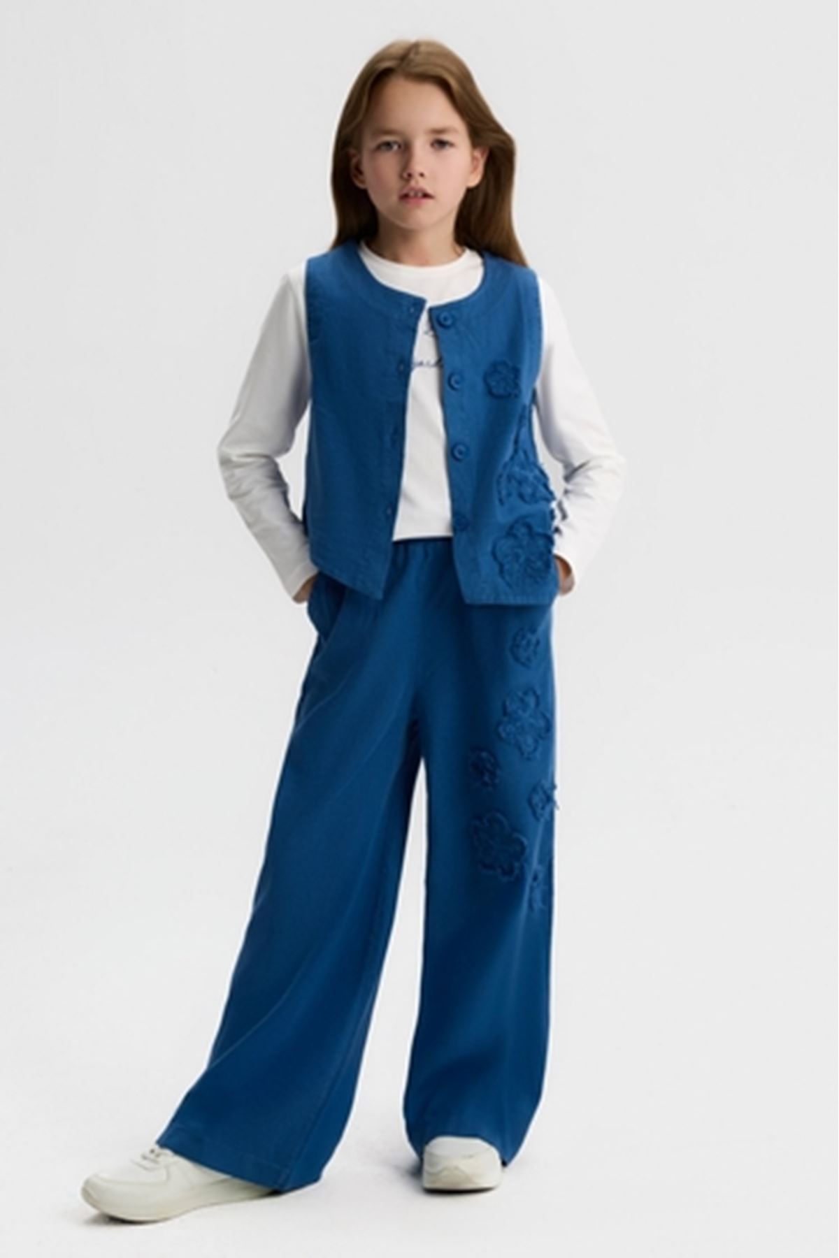 NK Kids 31336 SCRET BADİ 8/14 Ekru-Mavi/
