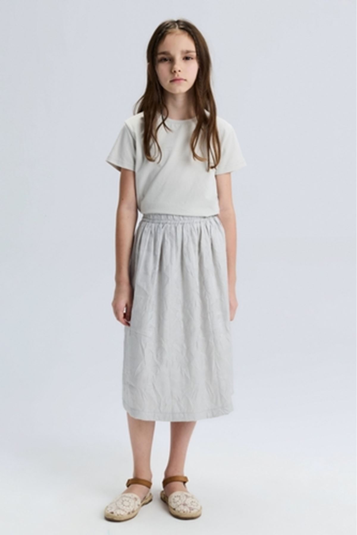 NK Kids 31338 İNCİ T-SHIRT 8/14 Ekru