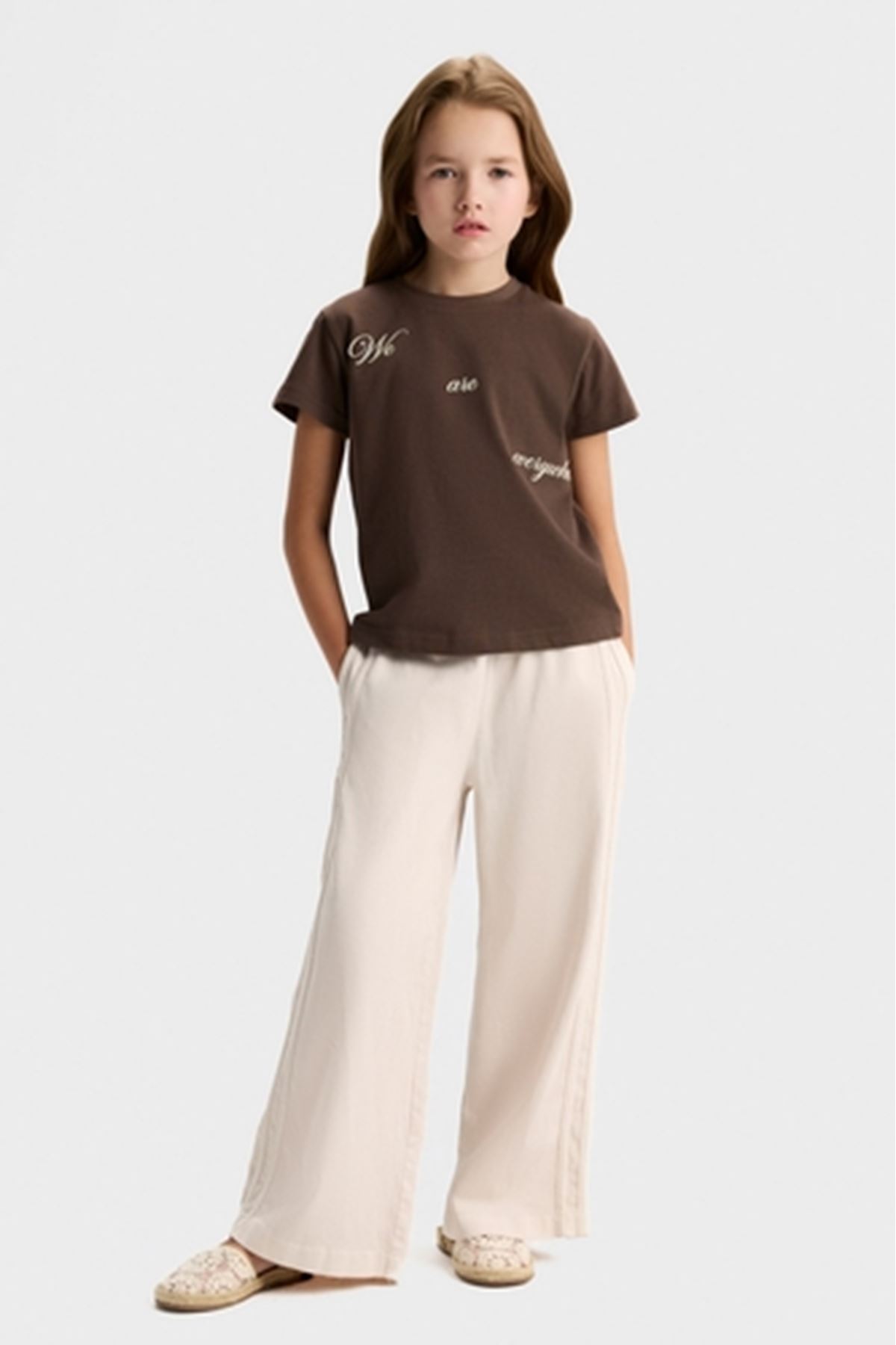 NK Kids 31386 DARCY TSHIRT 8/14 Kahverengi