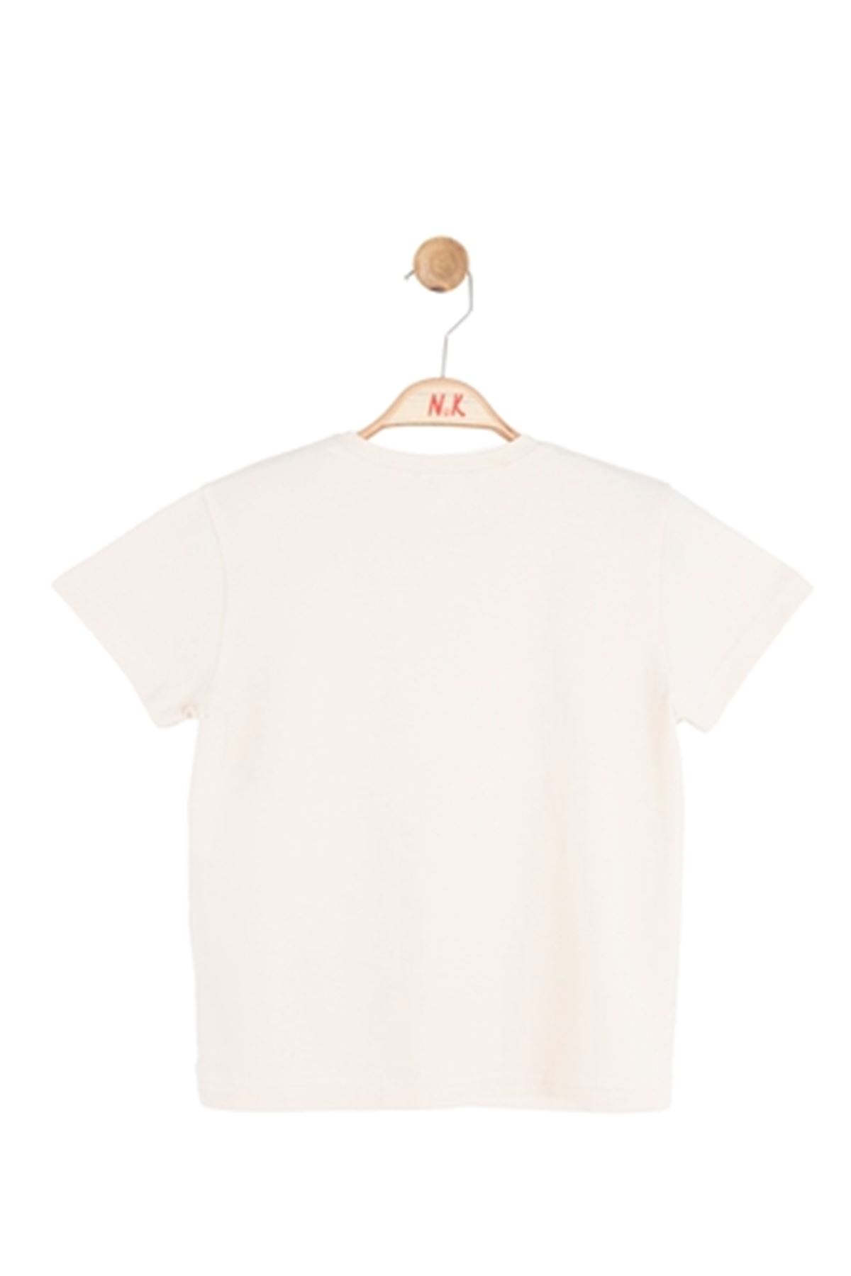 NK Kids 31386 DARCY TSHIRT 8/14 Krem