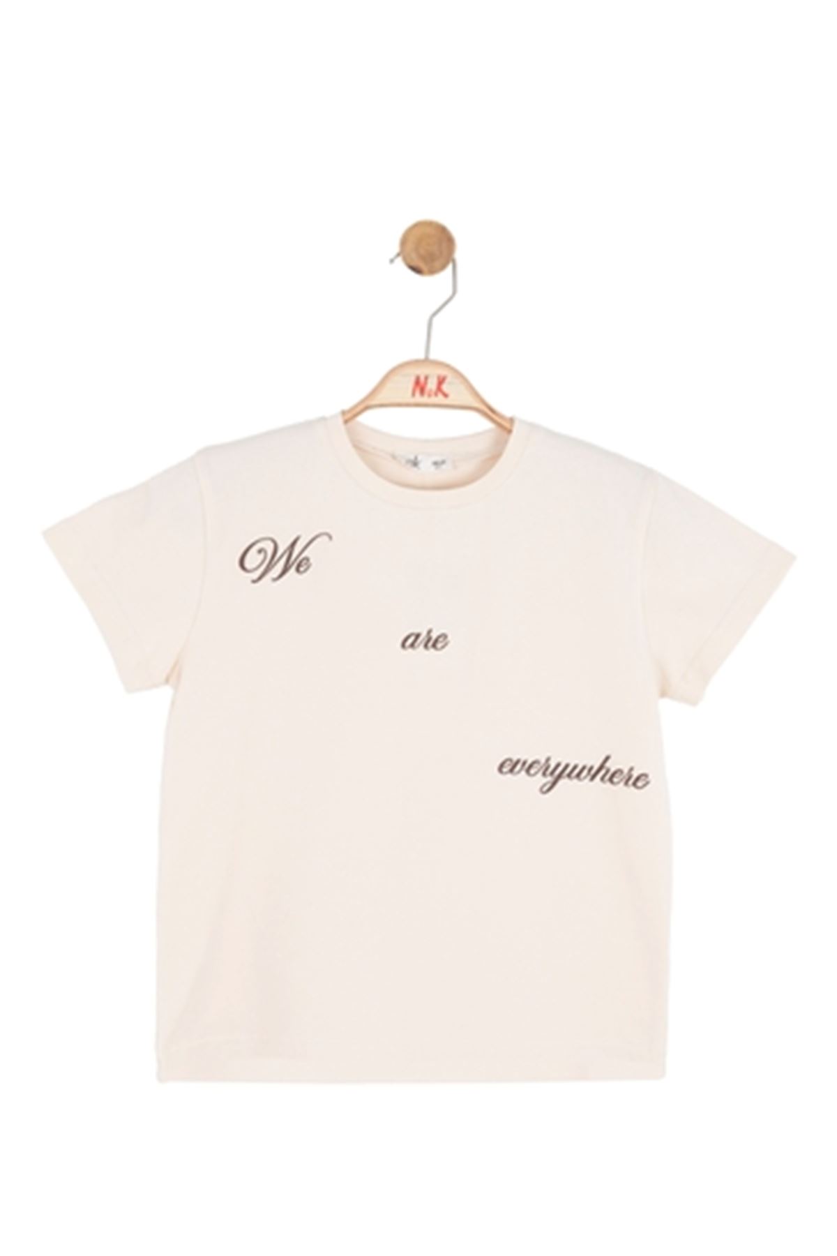 NK Kids 31386 DARCY TSHIRT 8/14 Krem