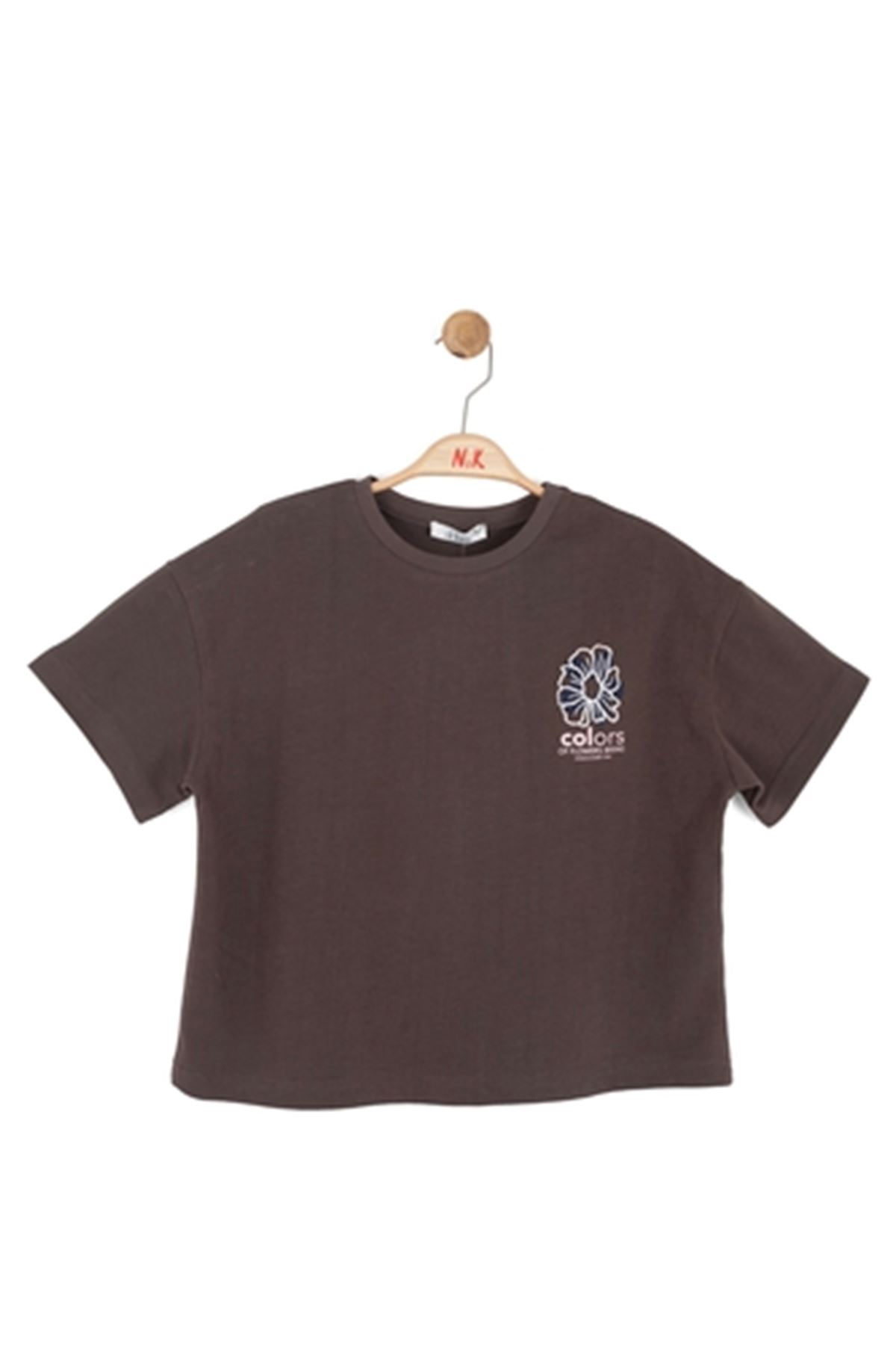 NK Kids 31387 LAURA TSHIRT 8/14 Kahverengi 