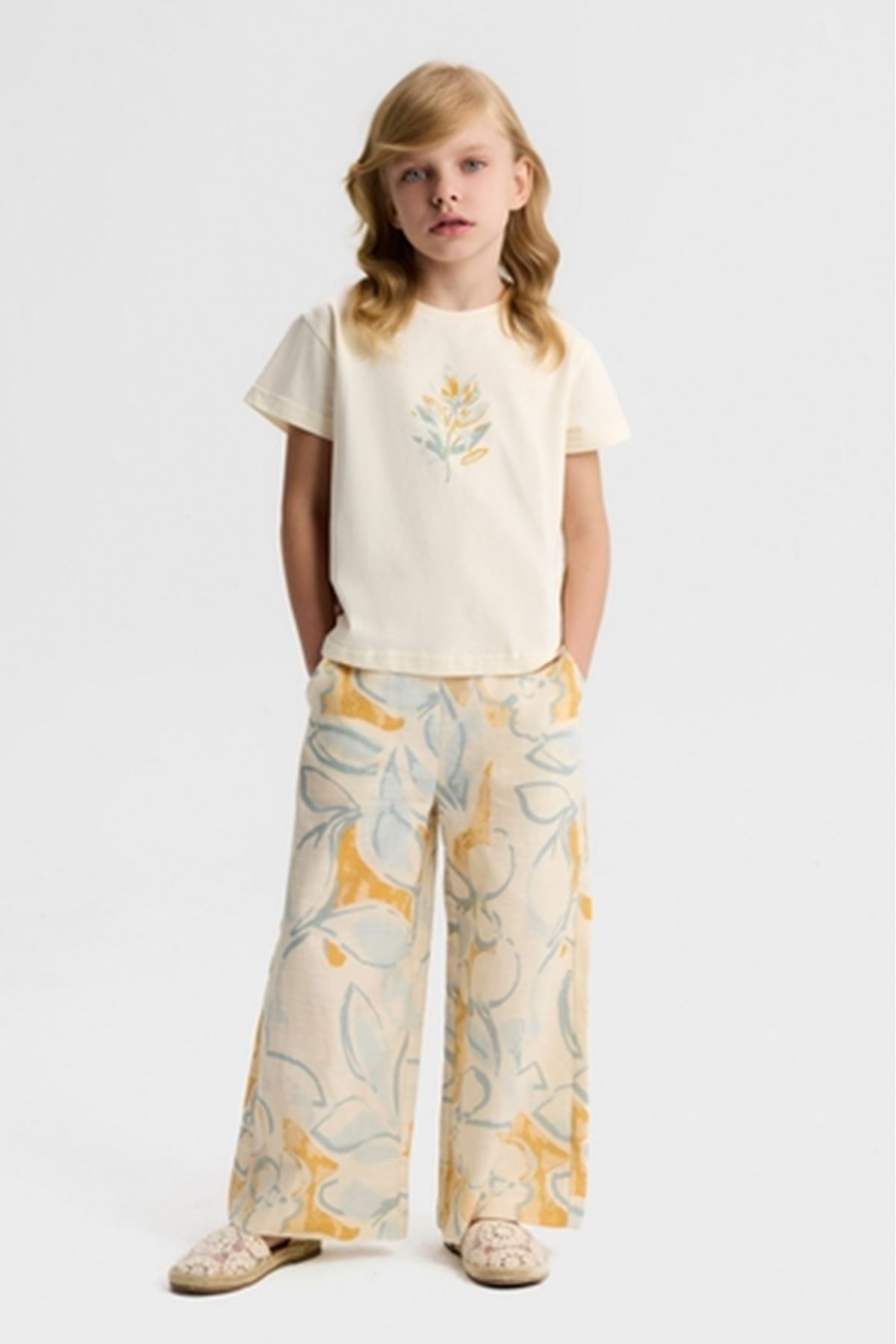 NK Kids 31512 ZAMBAK T-SHIRT 4/8 Krem