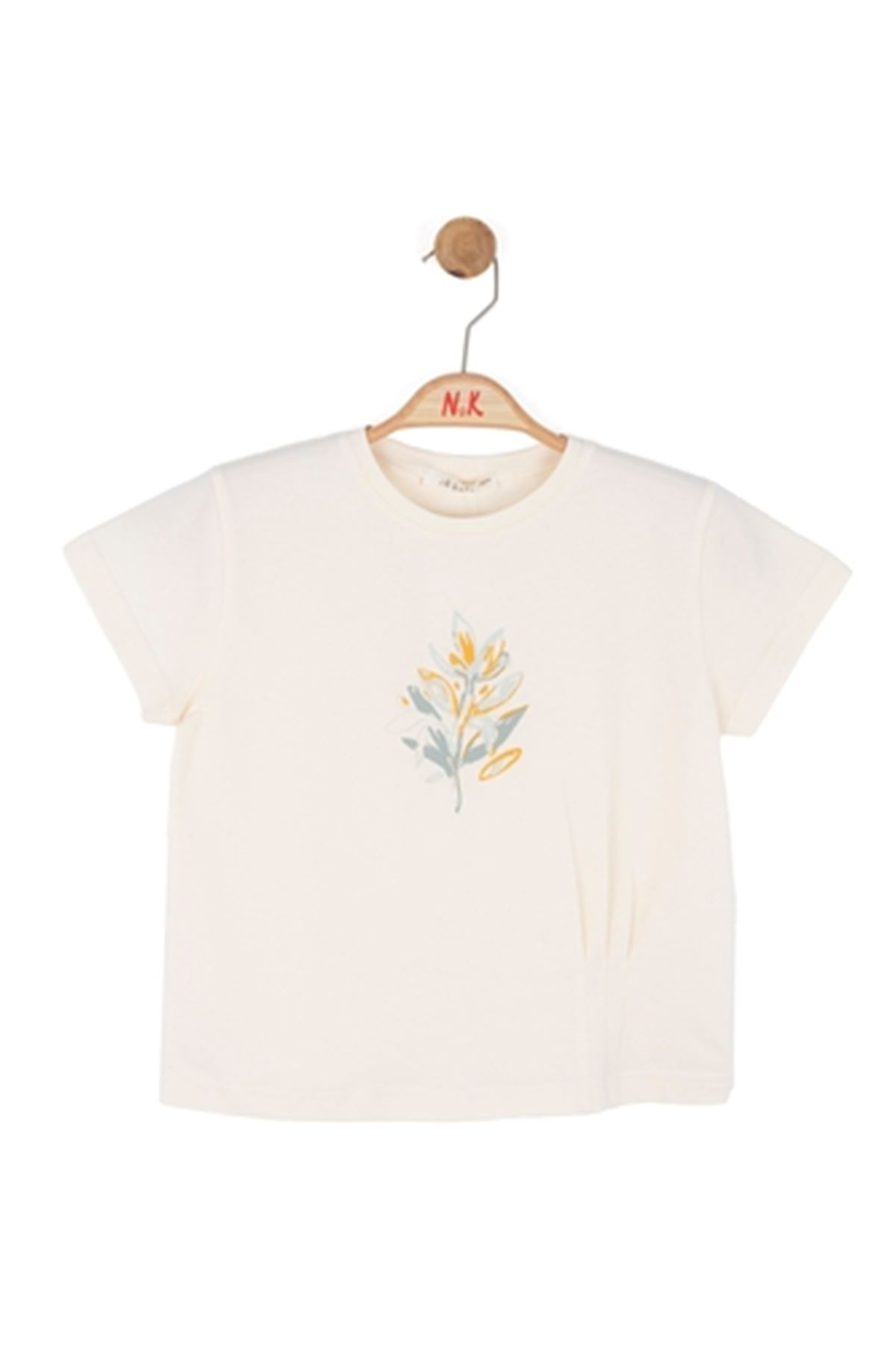 NK Kids 31512 ZAMBAK T-SHIRT 4/8 Krem