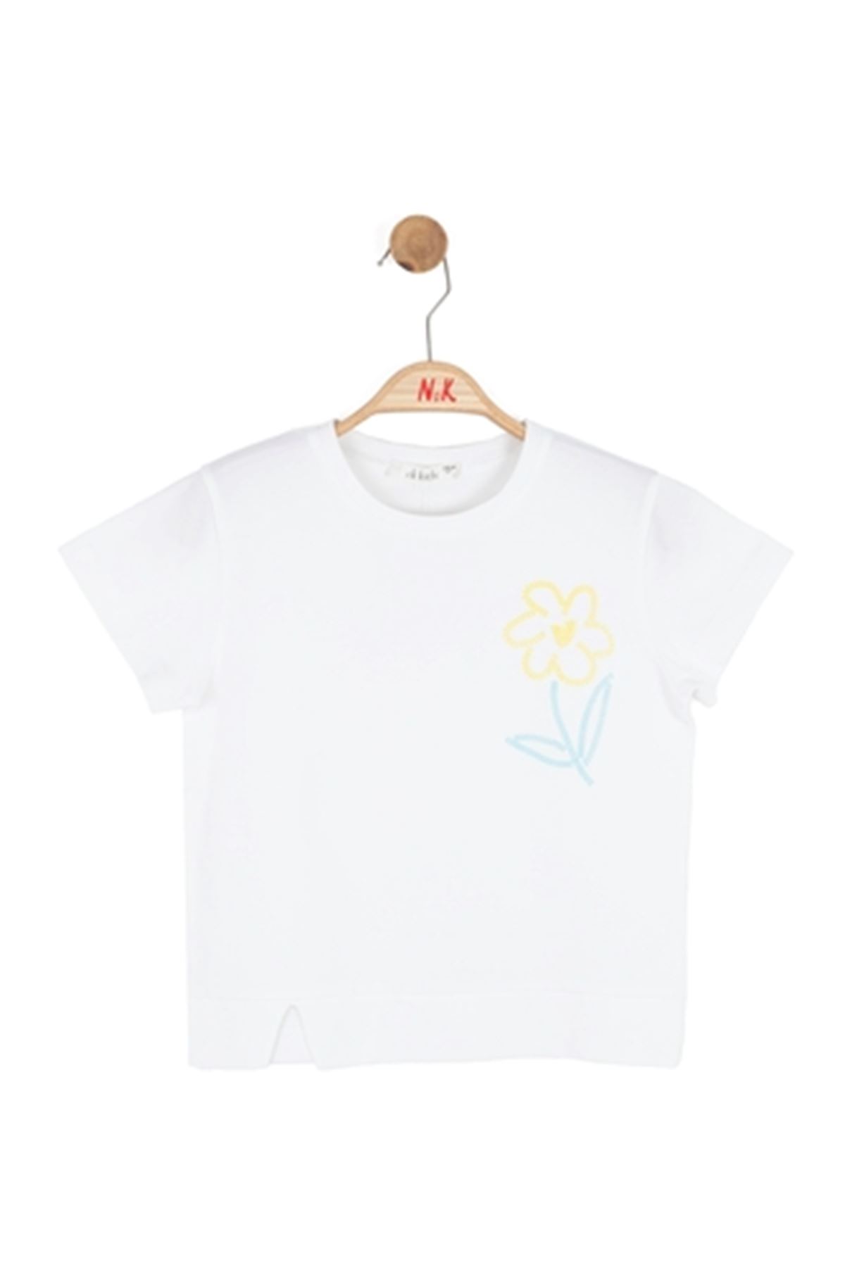NK Kids 31531 ROXY TSHIRT 4/8 Ekru-Sarı