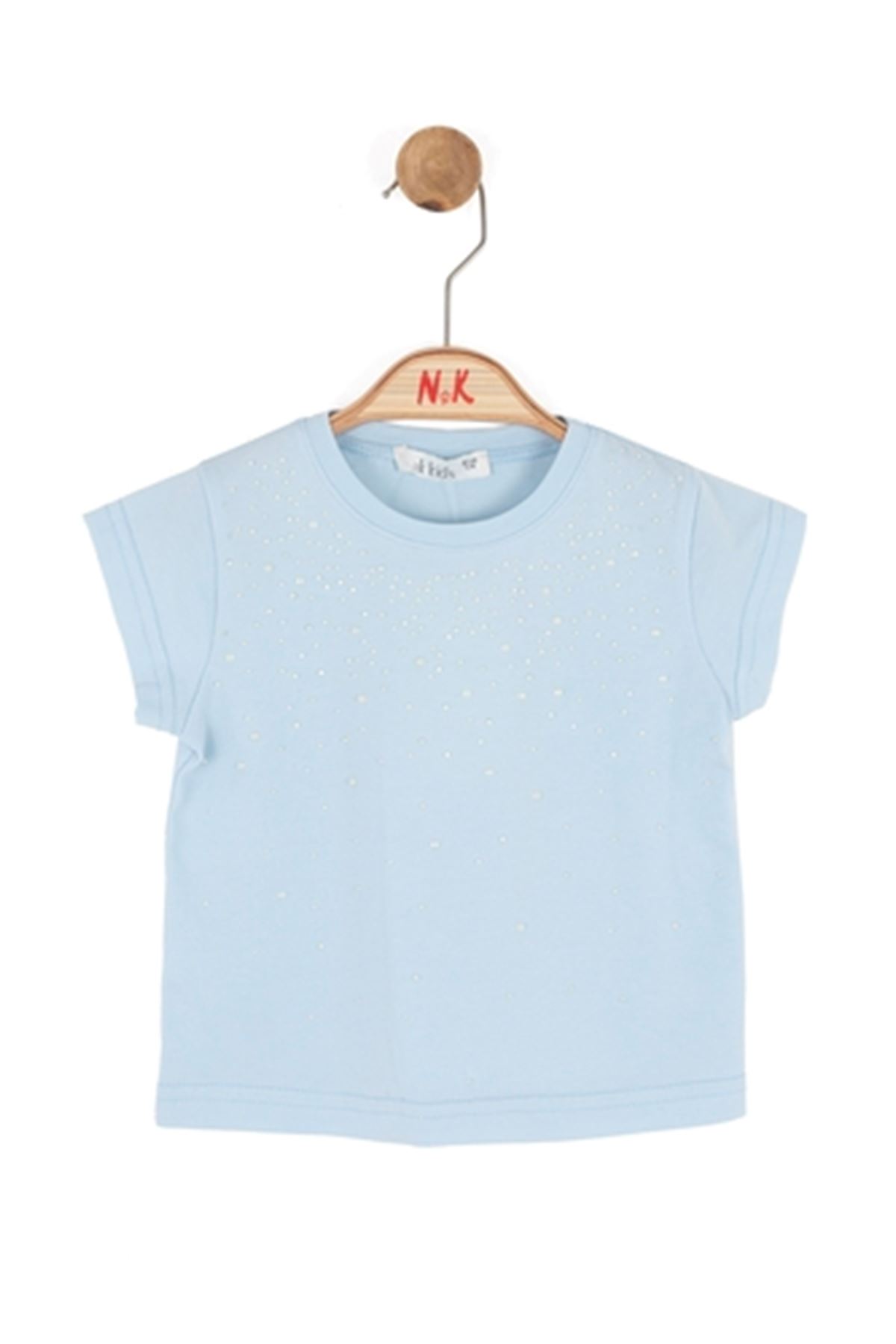 NK Kids 31605 PEARL T-SHIRT 1/4 Mavi/Blue