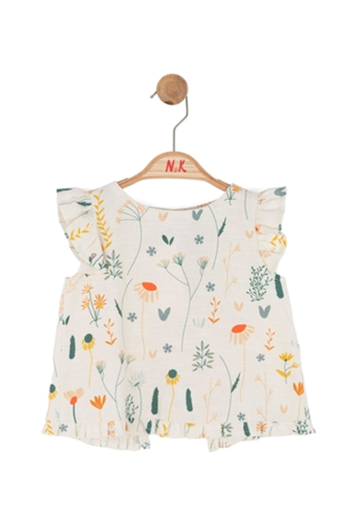 NK Kids 31609 SUNFLOWER BLUZ 1/4 Krem