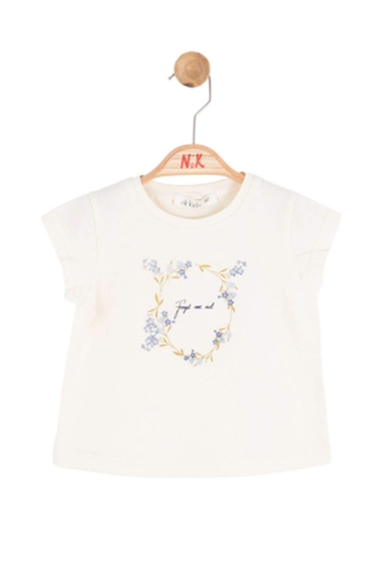 NK Kids 31614 SARMAŞIK T-SHIRT 1/4 Krem