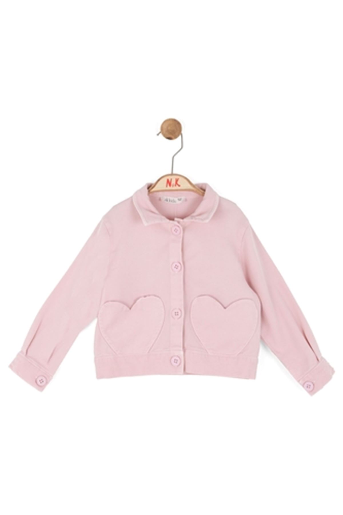 NK Kids 31620 KALPLİ CEKET 1/4 Pudra