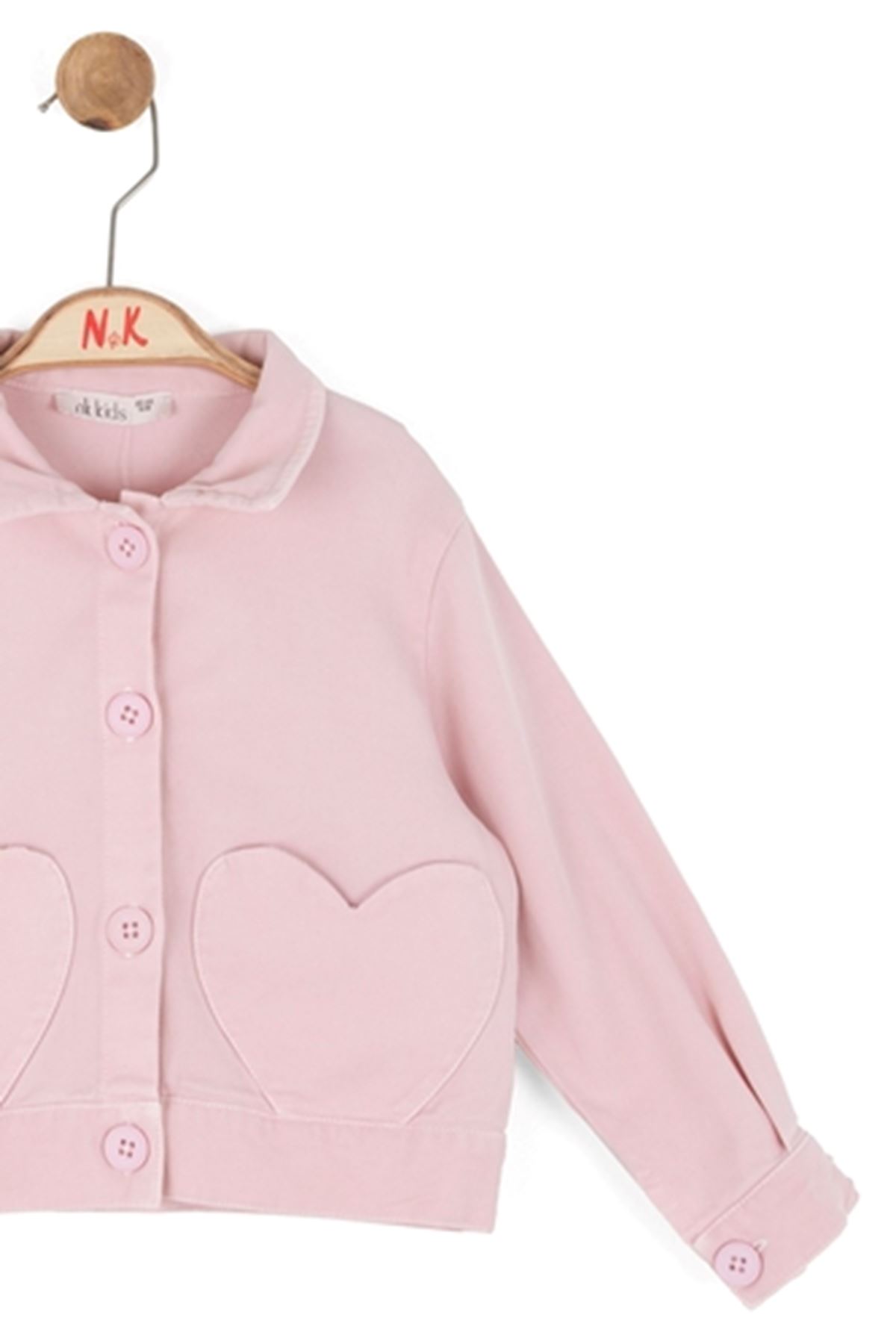 NK Kids 31620 KALPLİ CEKET 1/4 Pudra