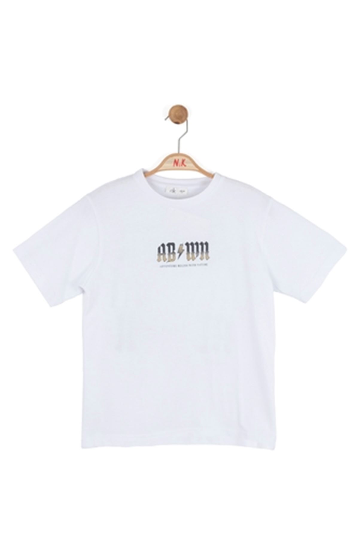 NK Kids 41323 MONZA T-SHIRT 8/14 Beyaz