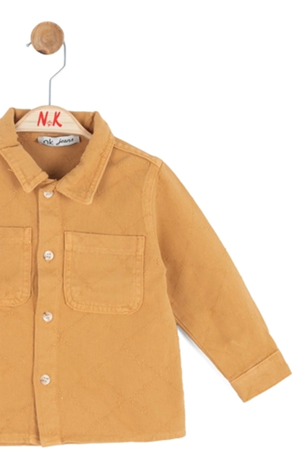 NK Kids 41611 JUMP GÖMLEK 1/4 Hardal