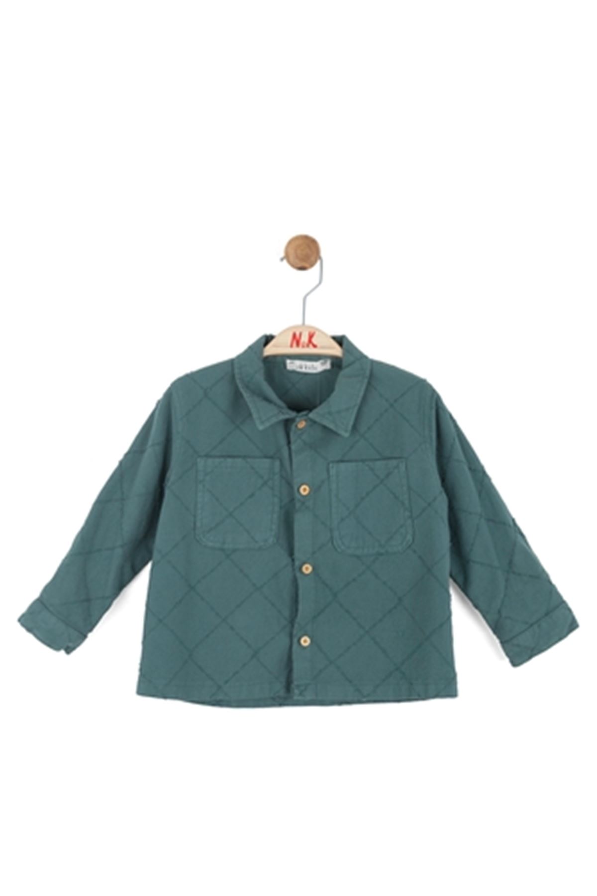 NK Kids 41611 JUMP GÖMLEK 1/4 Yeşil