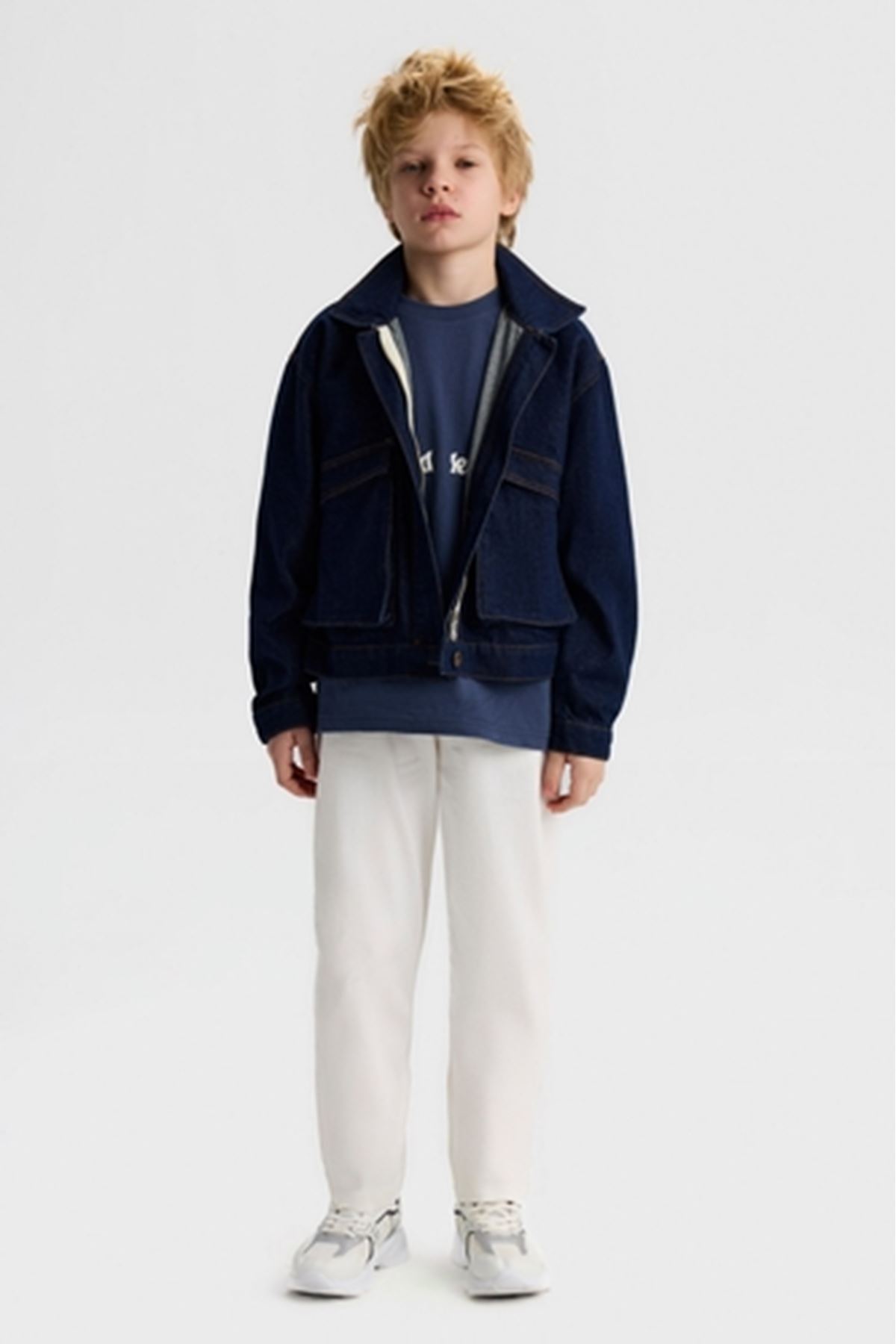 NK Kids 41701 CARPI CEKET 8/14 Koyu mavi