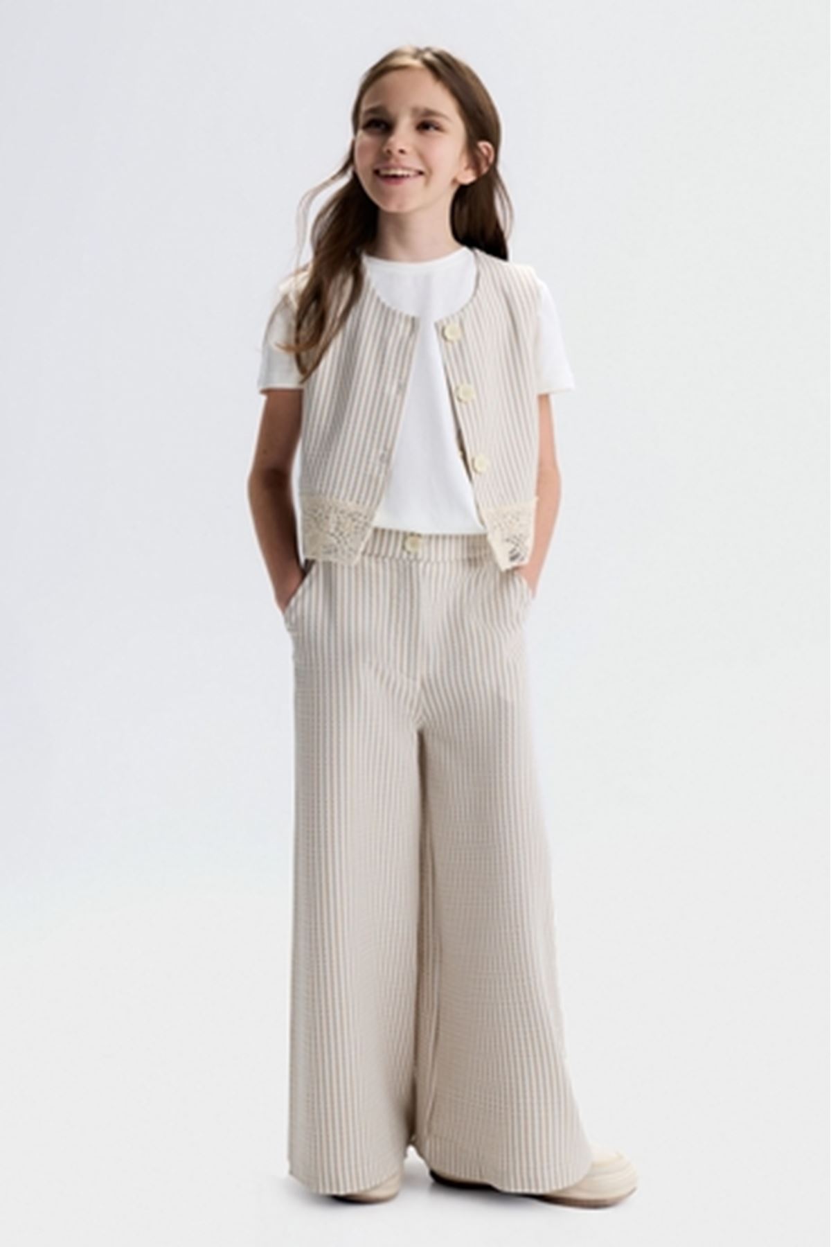 NK Kids 51302 MARE PANTOLON VİZON 8/14