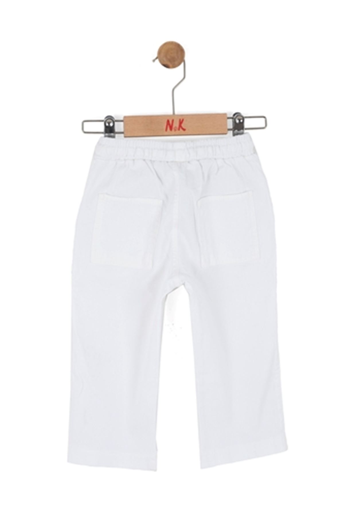 NK Kids 61603 WALNUT PANTOLON BEYAZ 1/4