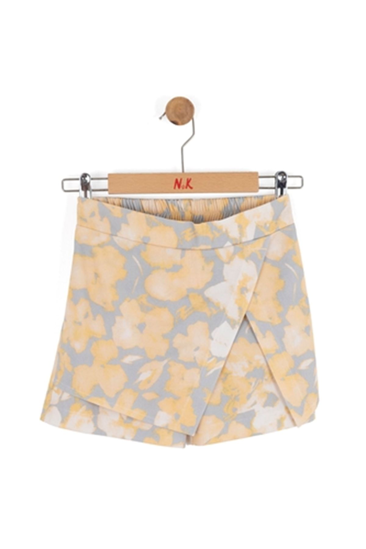 NK Kids 51305 BAHAR ŞORT ETEK SARI 8/14