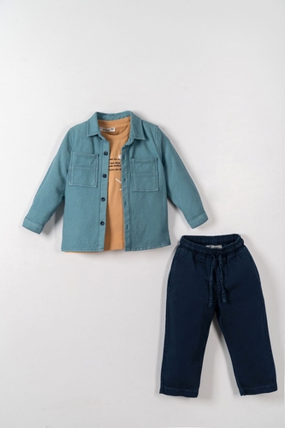 NK Kids 61600 POYRAZ PANTOLON LACİVERT 1/4