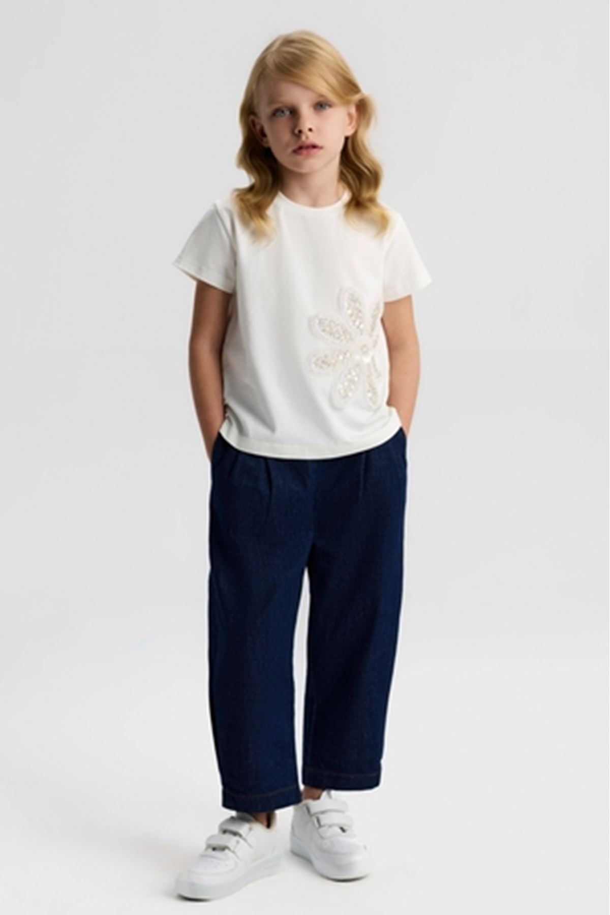 NK Kids 1721 AISHA PANT.MAVİ 4/8