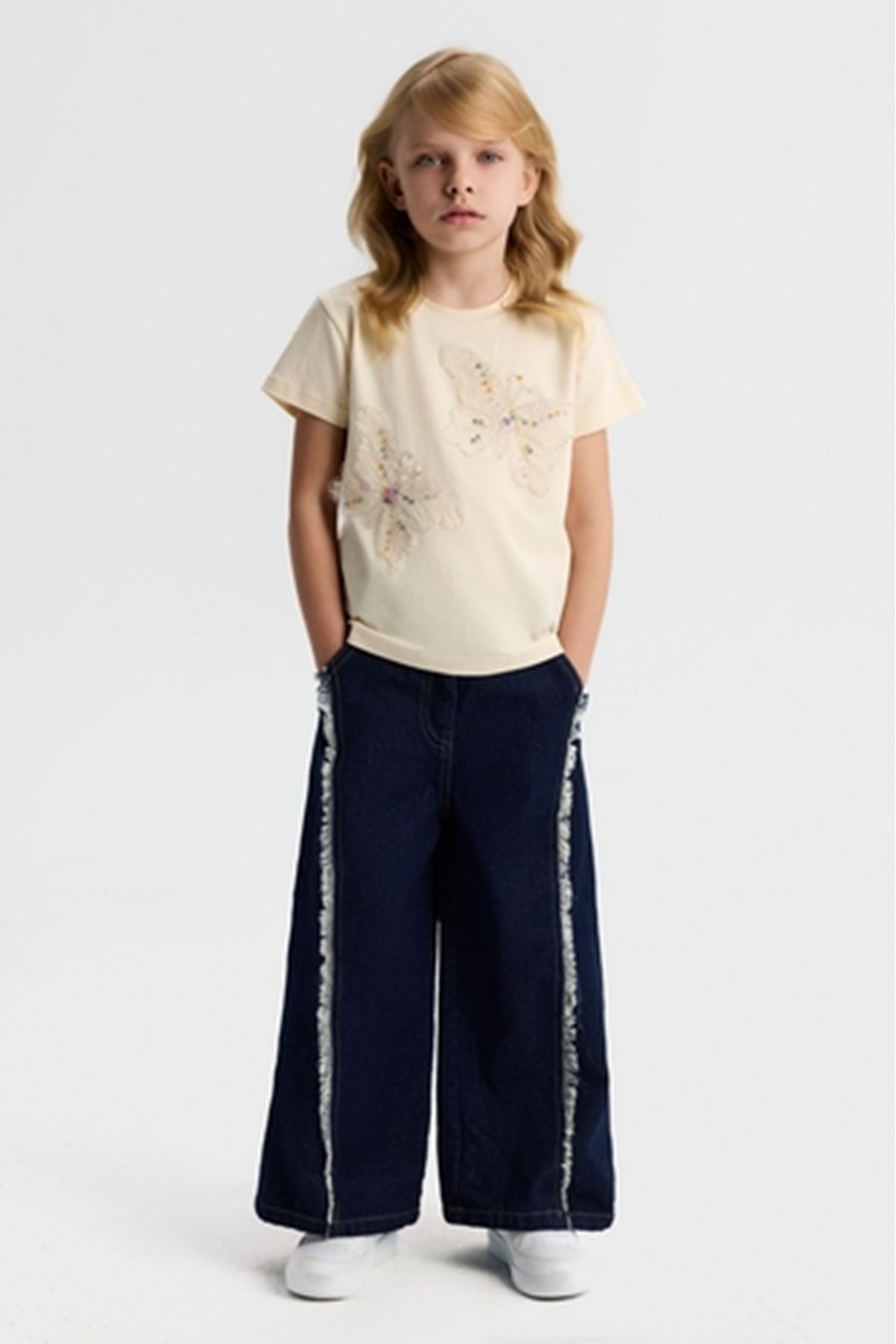 NK Kids 51718 MIUSA PANT.KOYU MAVİ 4/8