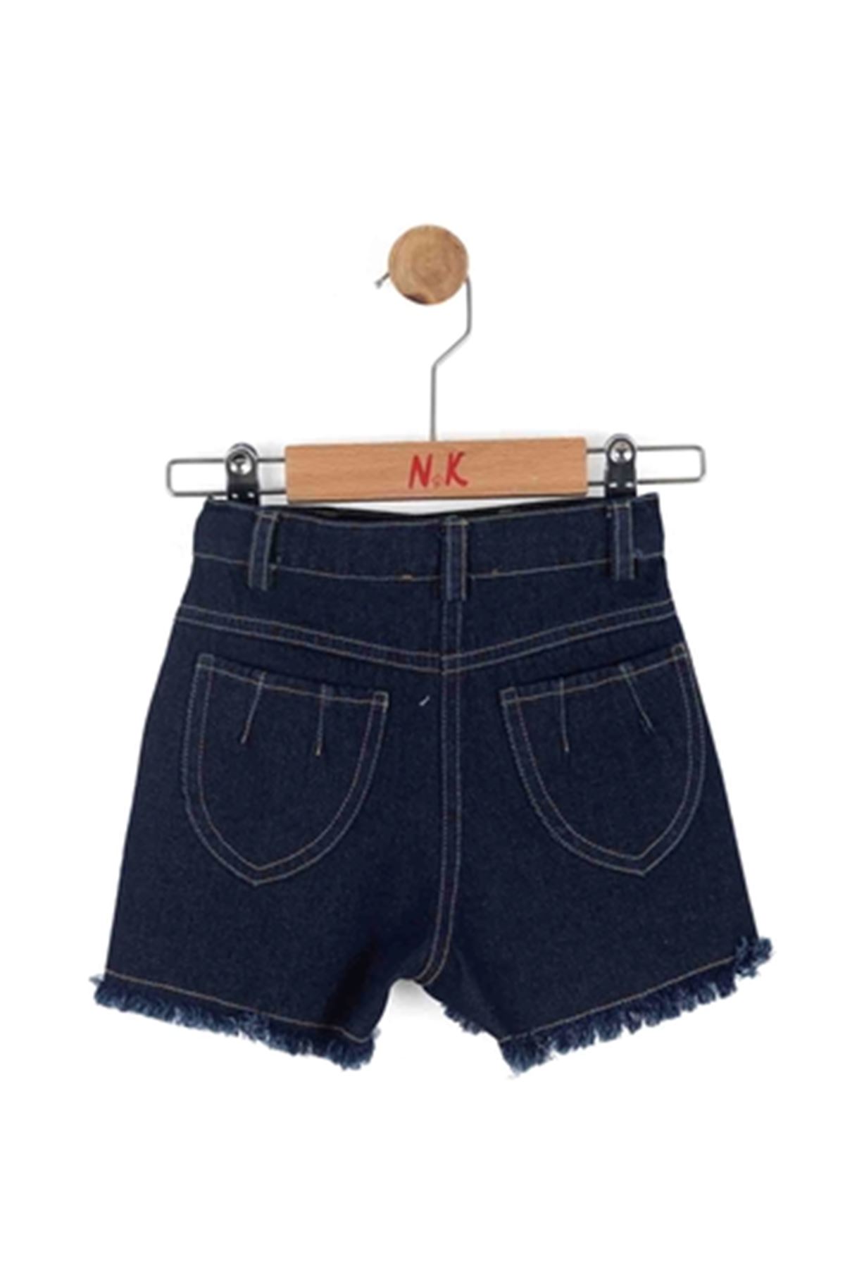 NK Kids 51716 PETITE ŞORT 1/4 Koyu Mavi