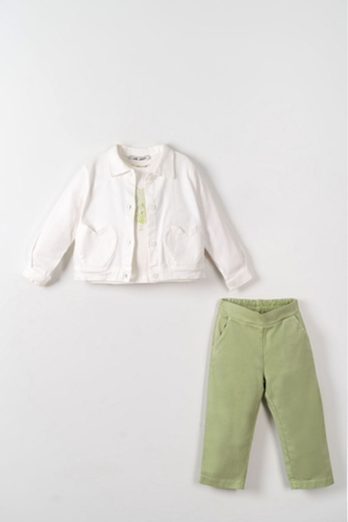 NK Kids 51610 ÇAĞLA PANTOLON MİNT 1/4