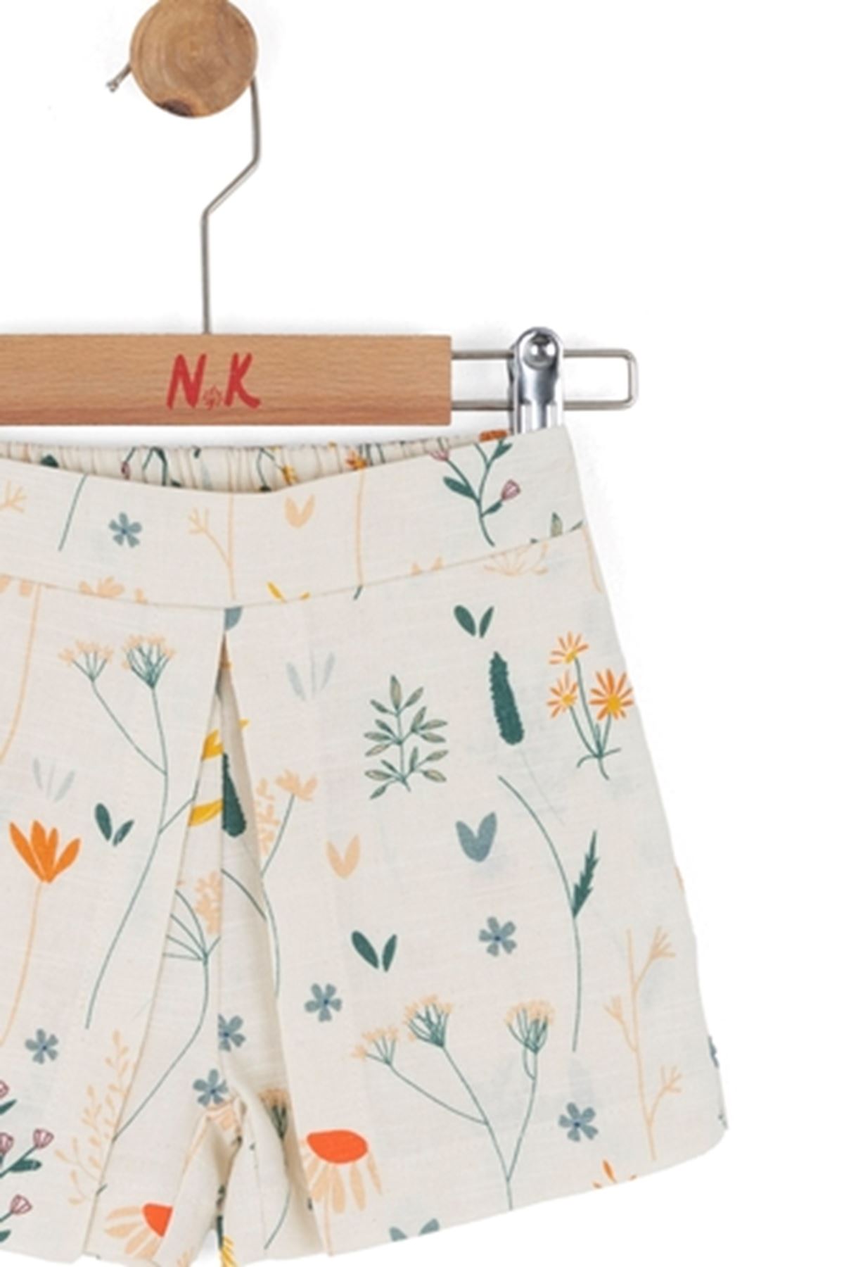 NK Kids 51607 SUNFLOWER ŞORT 1/4 KREM