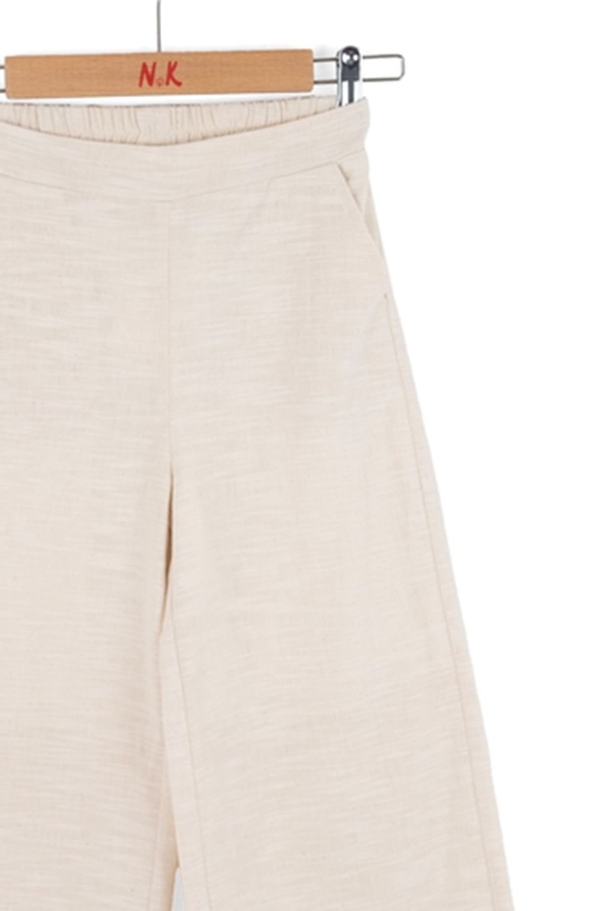 NK Kids 51530 KETEN PANT.4/8 KREM