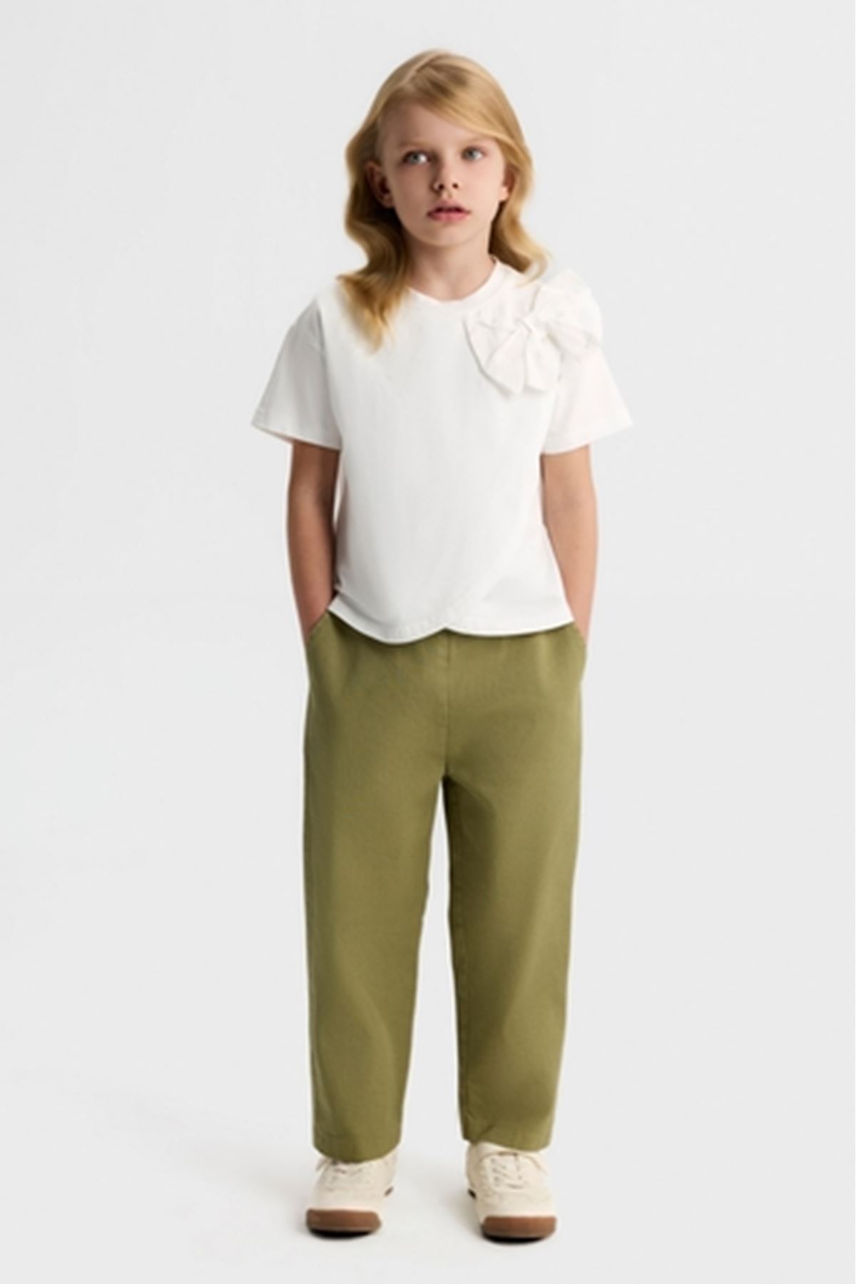 NK Kids 51522 VANESSA PAN.4/8 YEŞİL