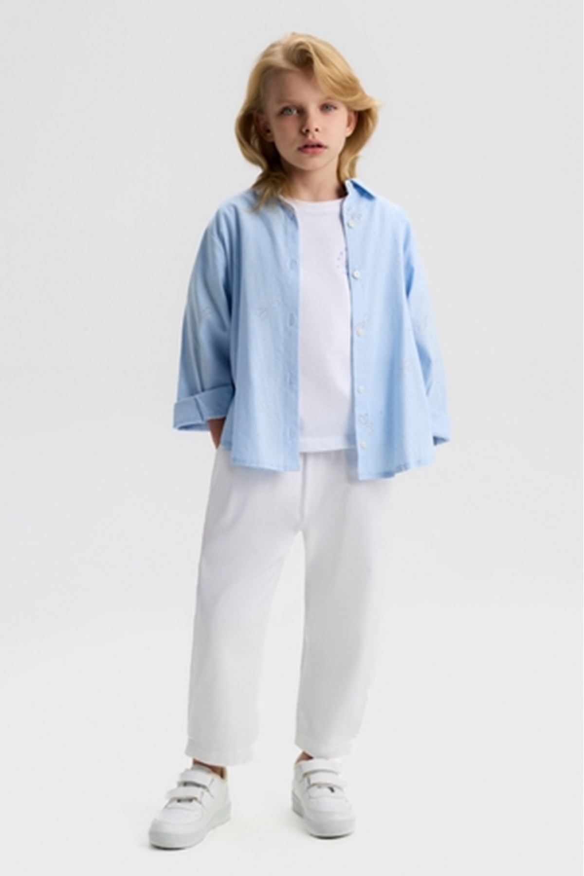 NK Kids 51515 FLAT PAN. 4/8 BEYAZ