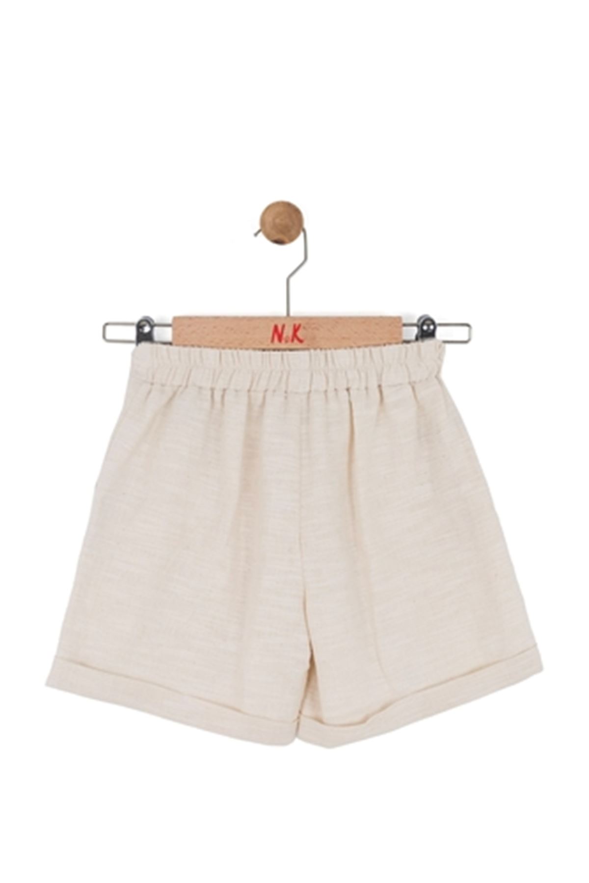 NK Kids 51358 PALMİYE ŞORT KREM 8/14