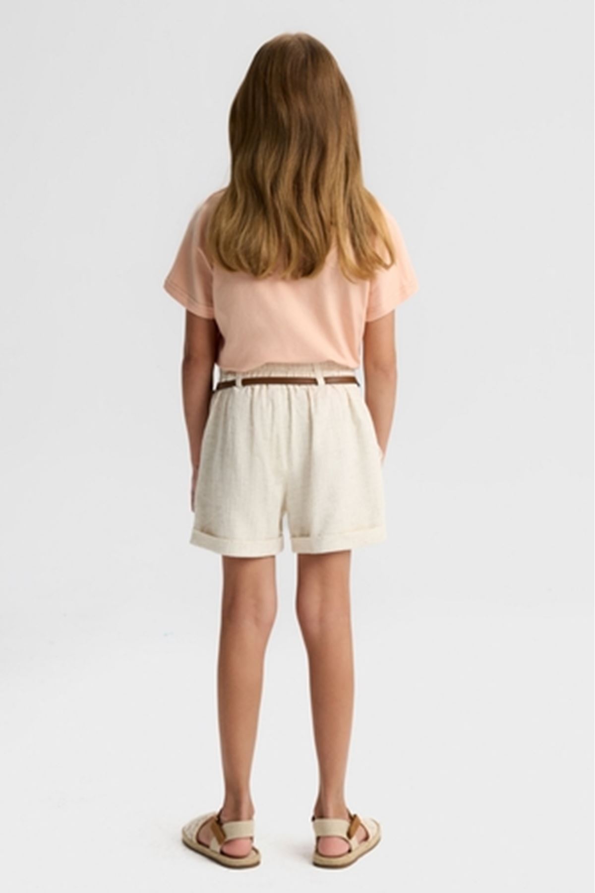 NK Kids 51357 BETTY ŞORT 8/14 KREM