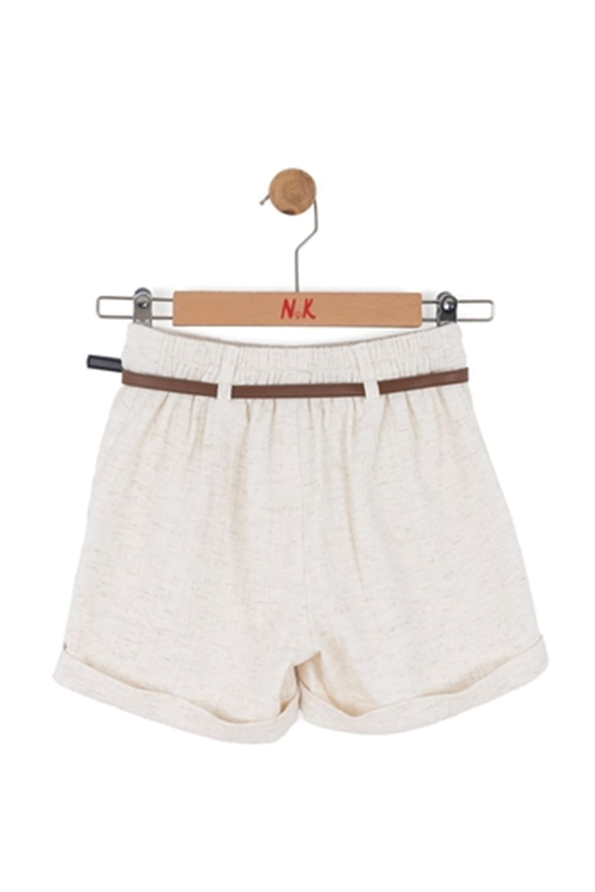 NK Kids 51357 BETTY ŞORT 8/14 KREM
