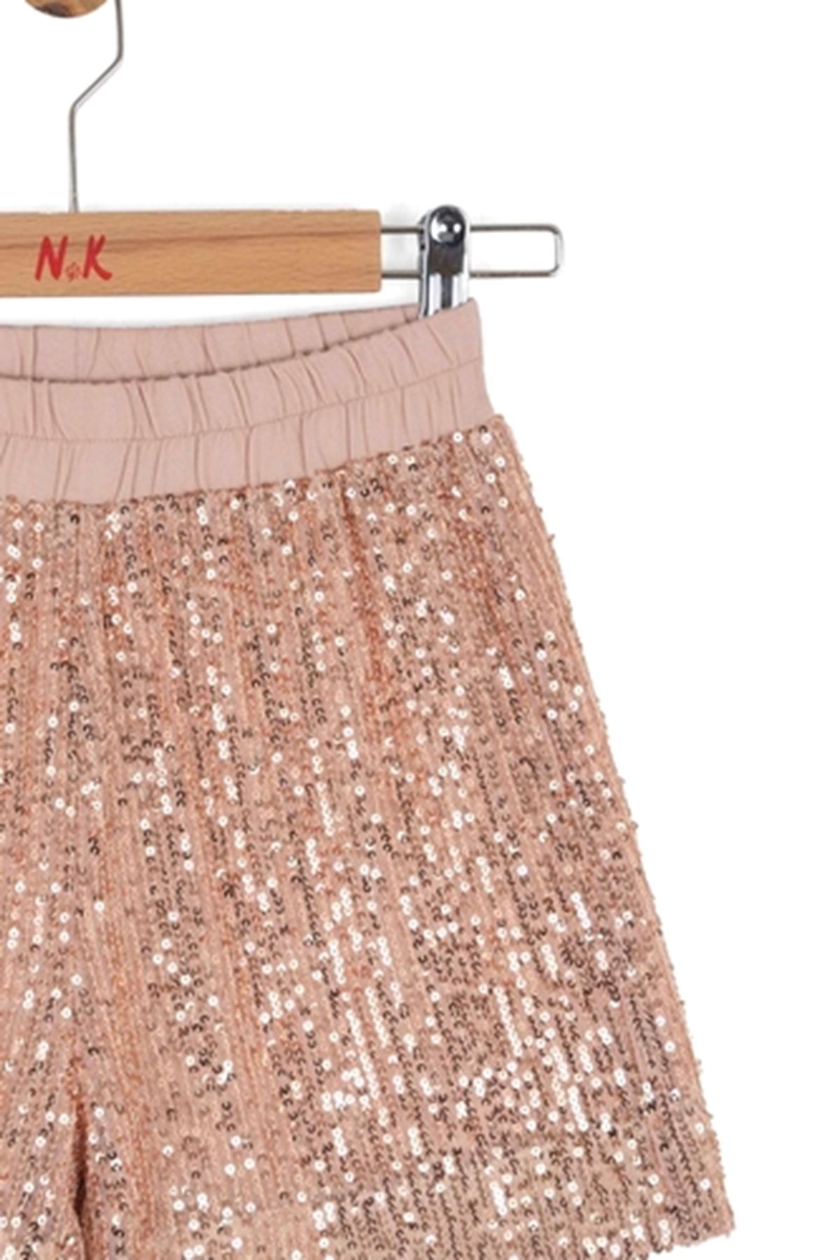 NK Kids 51352 PULLU ŞORT 8/14 PEMBE