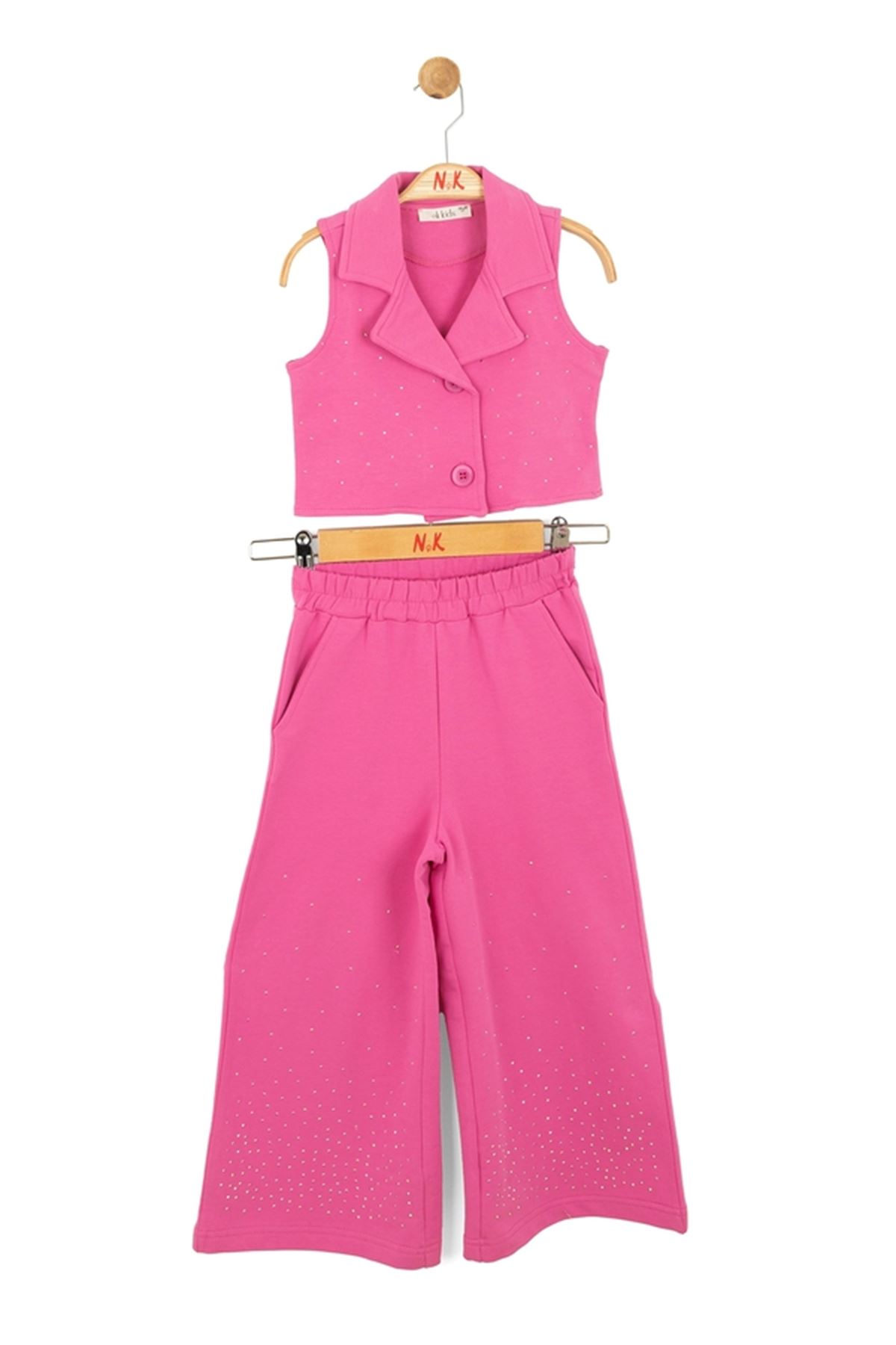 NK Kids 11507-TAŞLI TAKIM 4/8 FUŞYA
