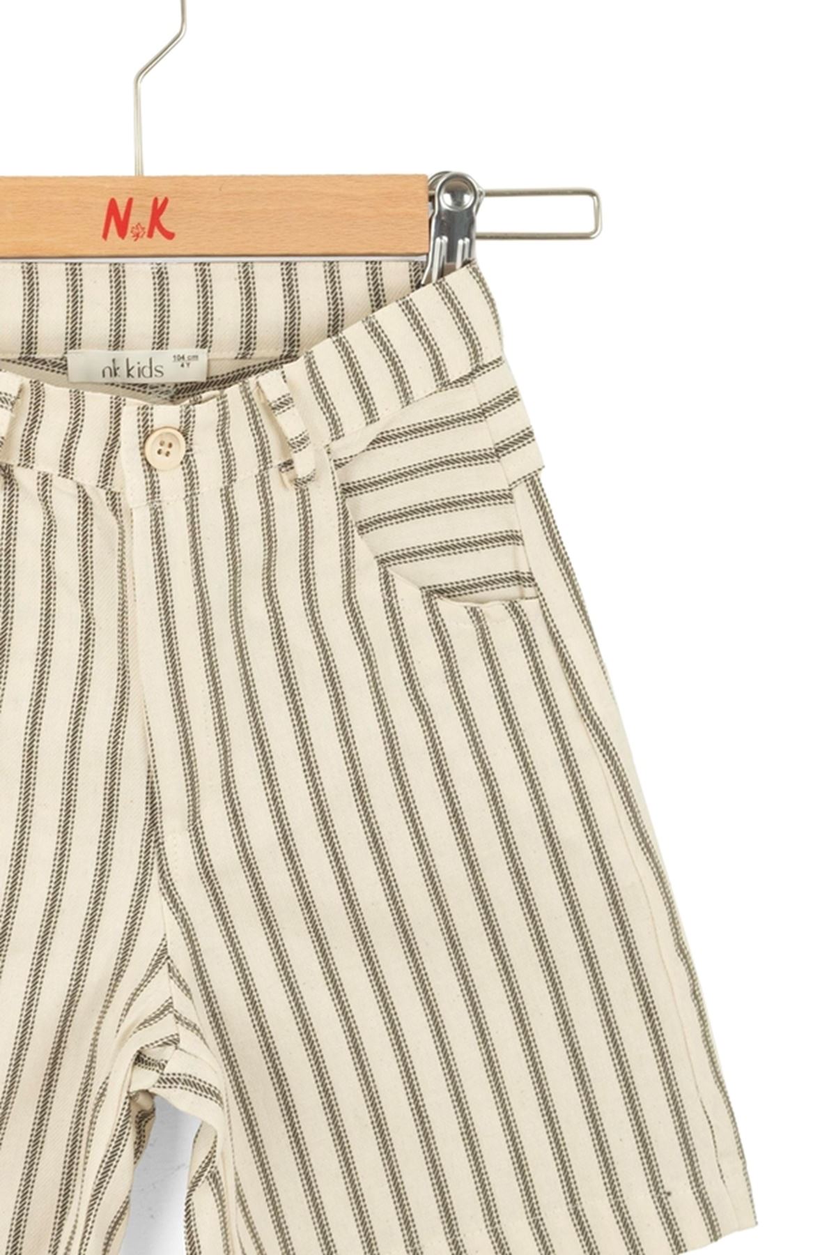 NK Kids 61520-RİVA ŞORT 4/8 Haki