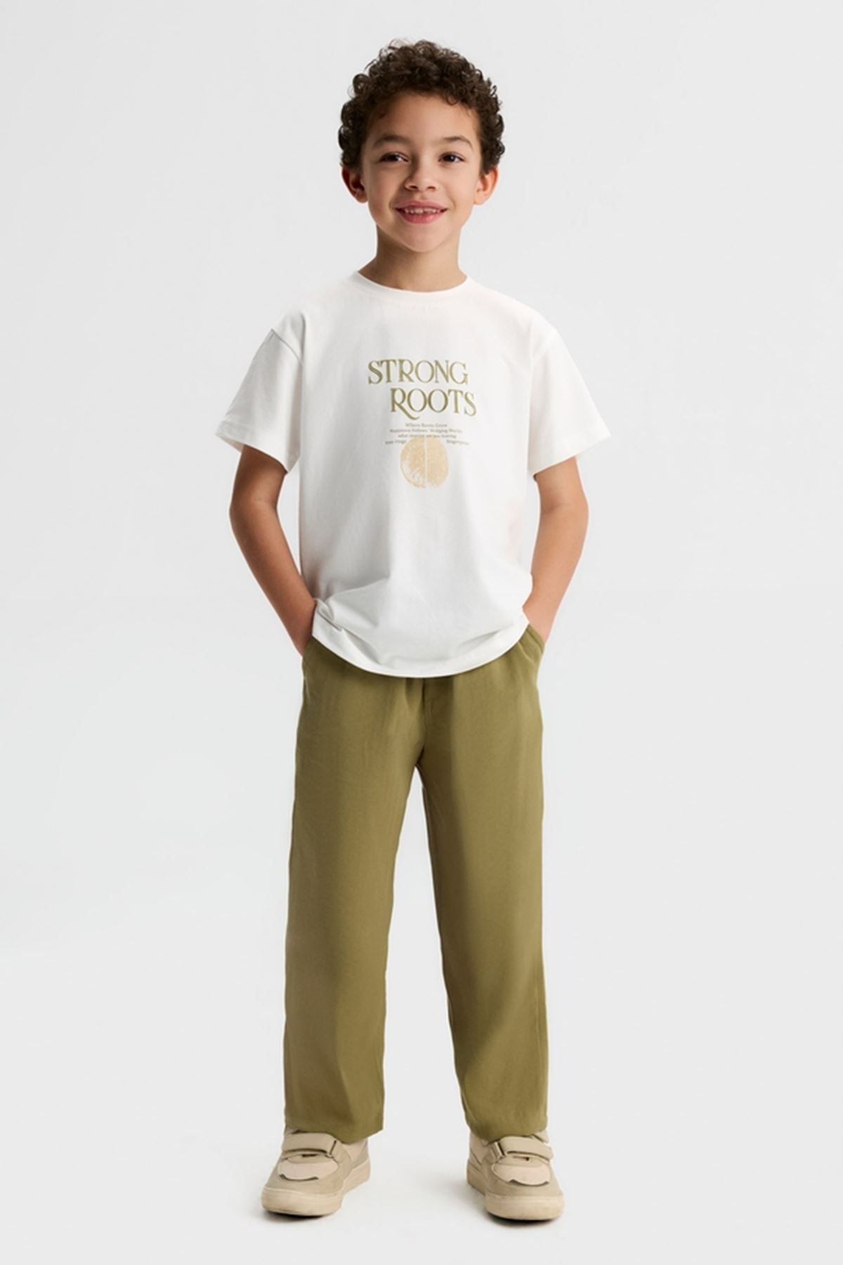 NK Kids 61513-HARLEY PANT.Yeşil 4/8