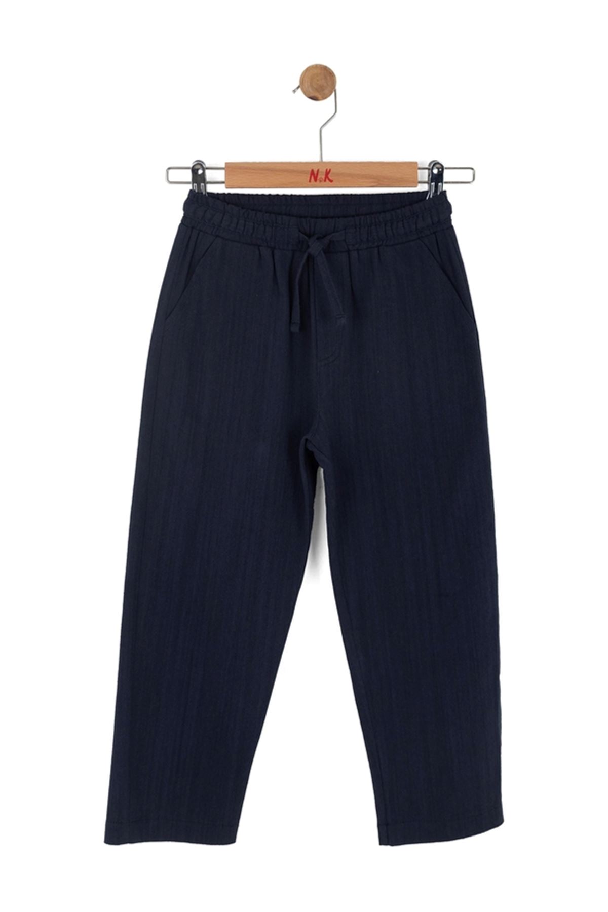 NK Kids 61509-MİNERAL PANTOLON 4/8 LACİVERT