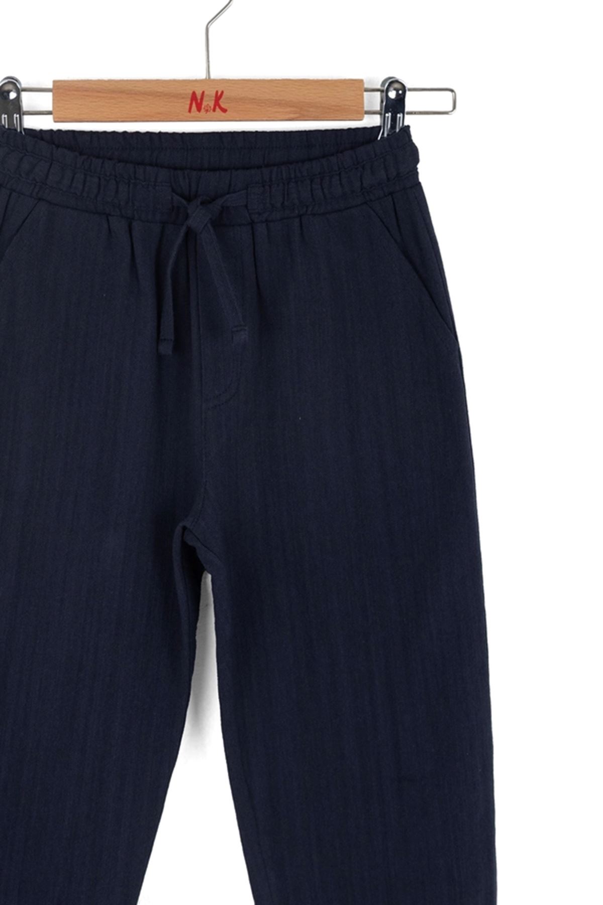 NK Kids 61509-MİNERAL PANTOLON 4/8 LACİVERT